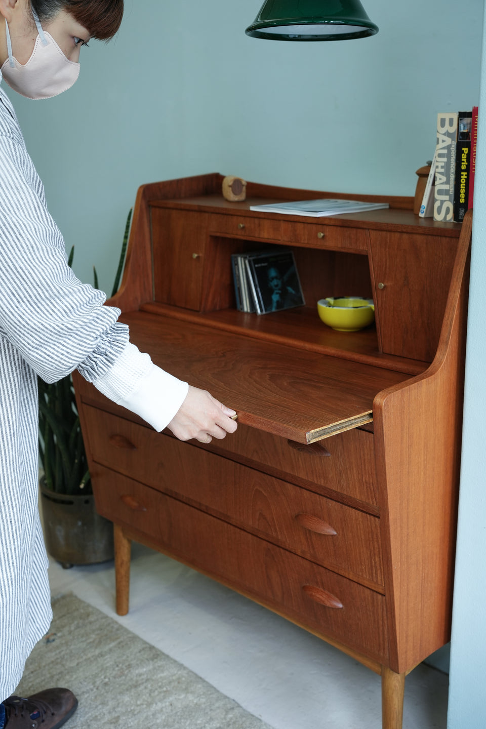 Danish Vintage Bjerringbro Stolefabrik Writing Bureau/デンマークヴィンテージ ライティングビューロー 北欧家具