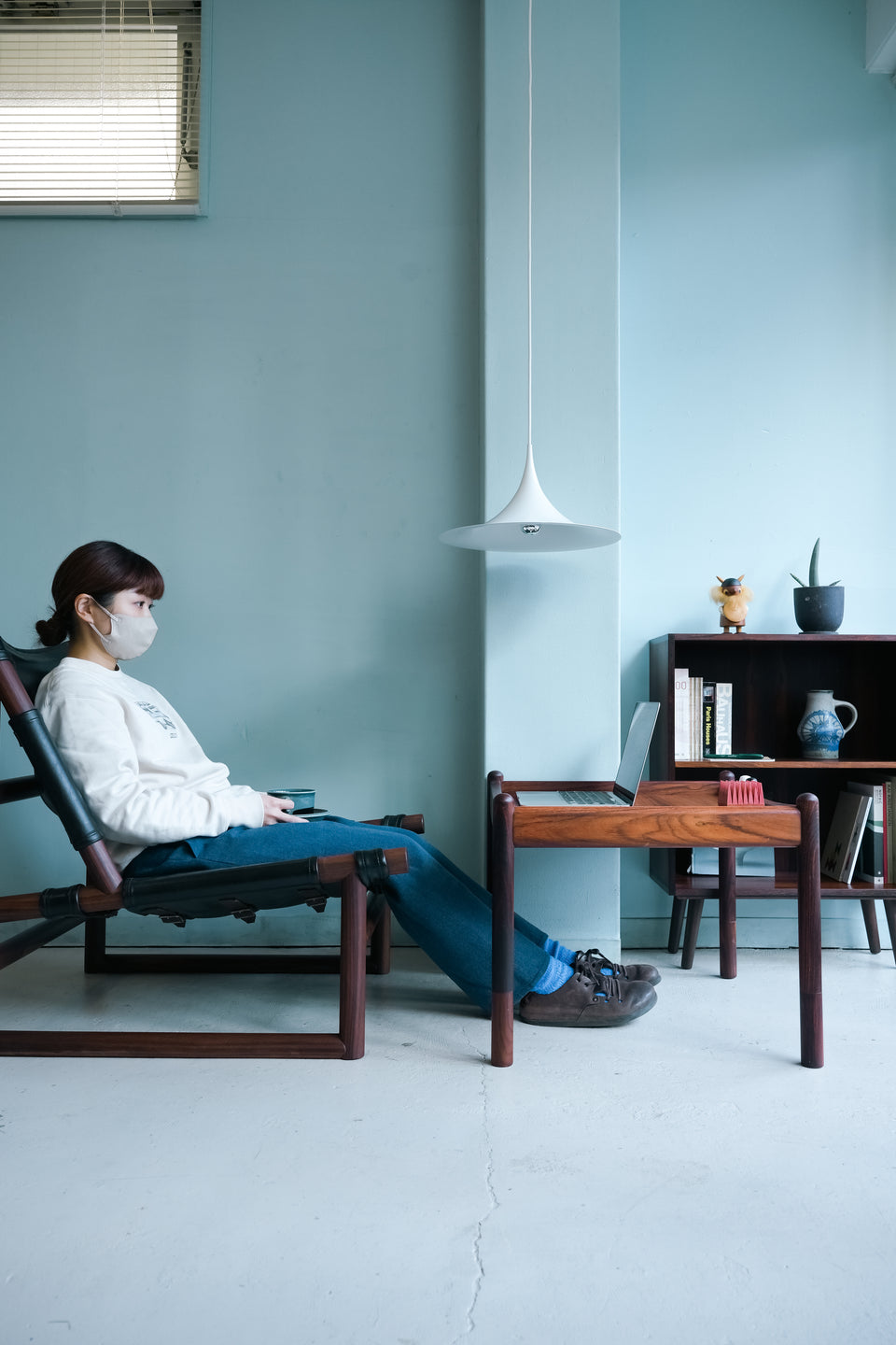 Danish Vintage Rosewood Square Coffee Table/デンマークヴィンテージ コーヒーテーブル ローズウッド材 北欧家具