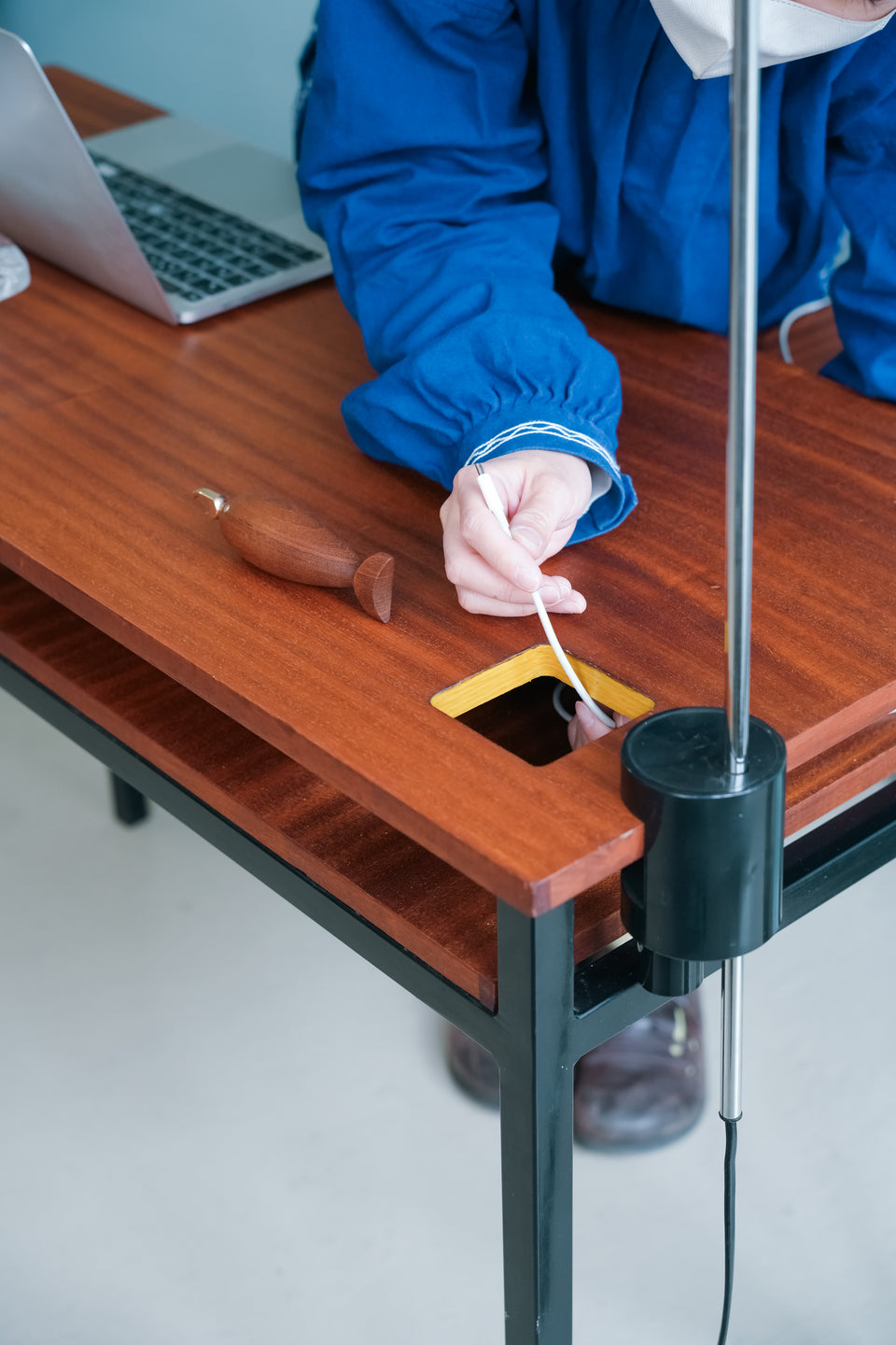 Euro Midcentry Vintage L-shape Desk/ヨーロッパヴィンテージ デスク ミッドセンチュリー