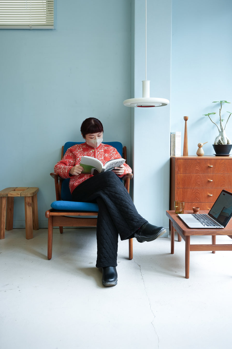 FDB Møbler Poul M. Volther Easy Chair J53/FDBモブラー ポール・M・ヴォルタ イージーチェア 1Pソファ オーク材 北欧家具