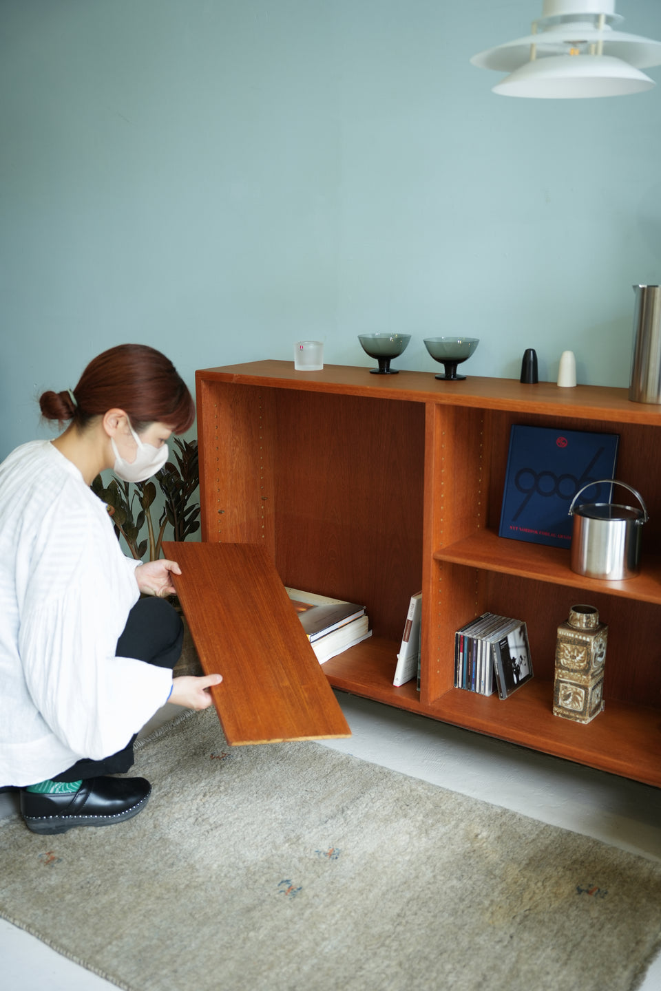 FDB Mobler Bookcase Teakwood Borge Mogensen/ボーエ・モーエンセン ブックケース 本棚 チーク材 デンマークヴィンテージ