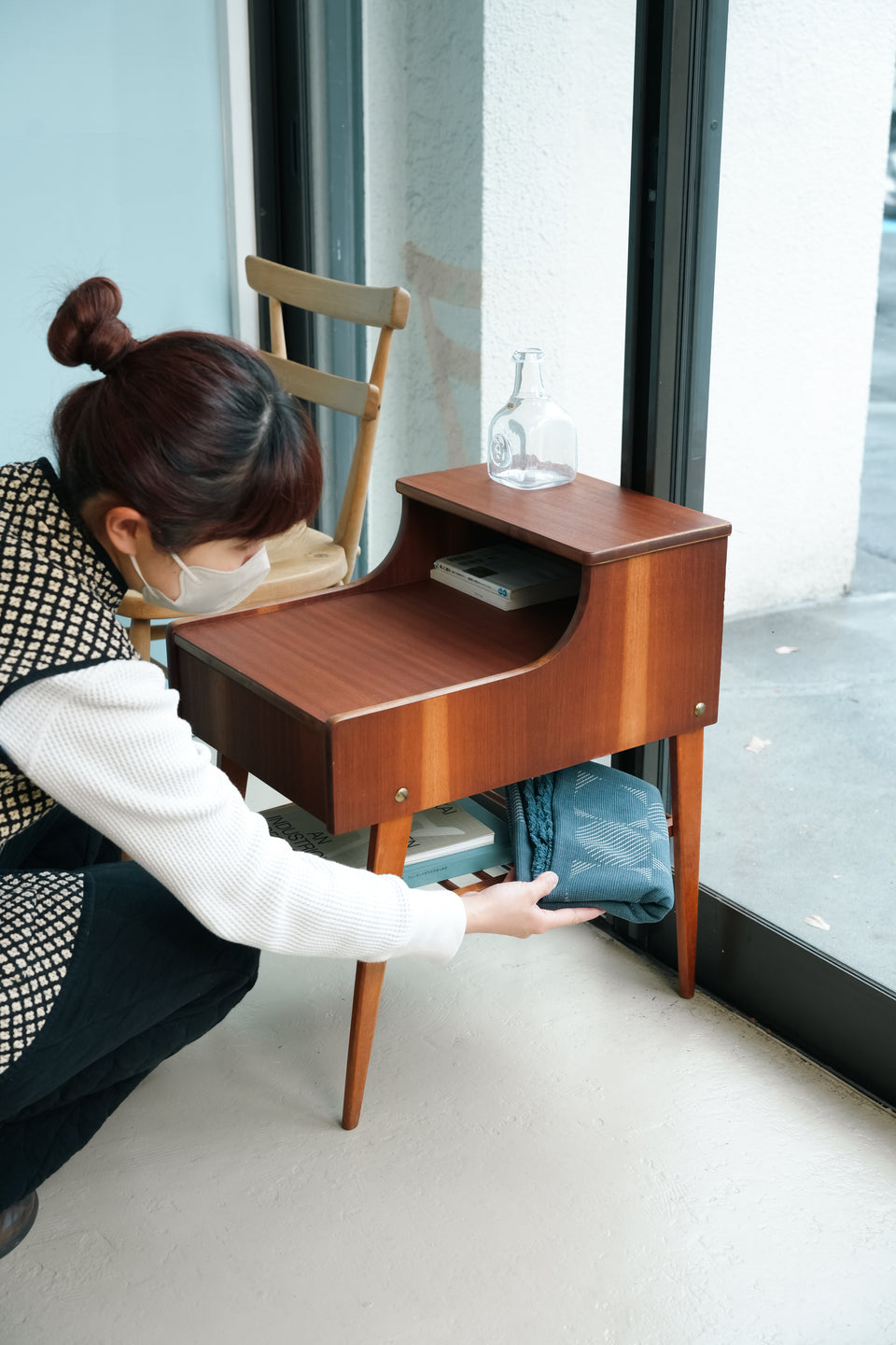 Ferdinand Lundquist AB Bedside Table Swedish Vintage/スウェーデンヴィンテージ ベッドサイドテーブル チェスト 北欧家具