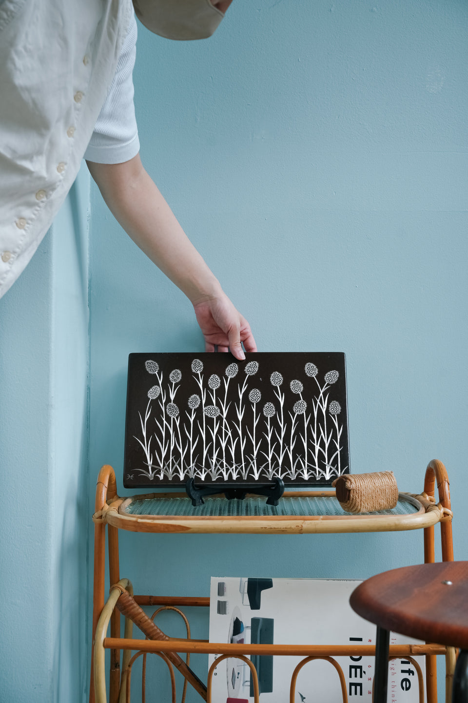 Gustavsberg Wall Relief Heinz Erret/グスタフスベリ ウォールレリーフ 陶板 ハインツ・エレット