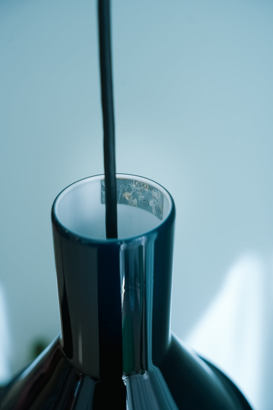 Holmegaard P&T Pendant Mini Blue Michael Bang/ホルムガード ペンダントライト ブルー 照明 デンマークヴィンテージ