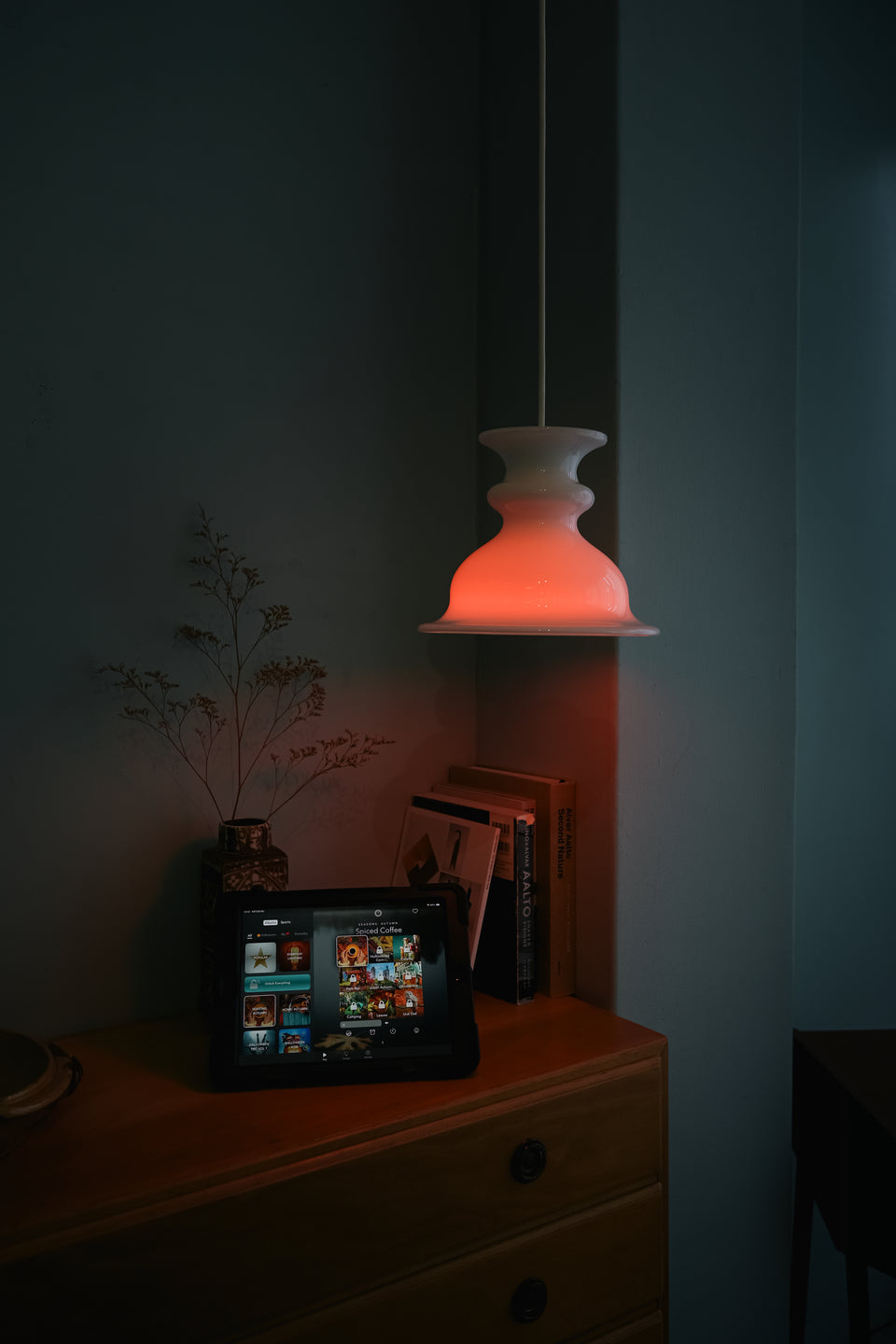 Holmegaard Pendant Light Tivoli Small White/ホルムガード チボリ ペンダントライト 照明 デンマークヴィンテージ