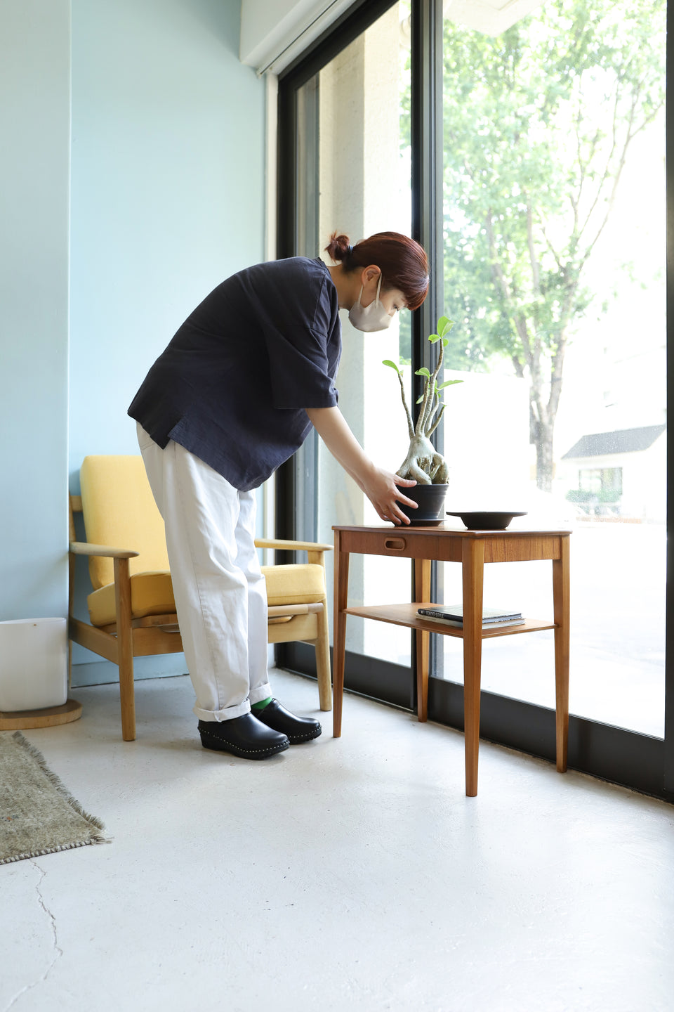 Swedish Vintage Björkås Möbelfabrik Side Chest Table/スウェーデンヴィンテージ サイドチェストテーブル 北欧家具