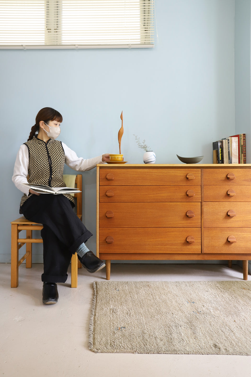 UK Vintage STAG Furniture Chest/イギリスヴィンテージ スタッグ チェスト 収納家具