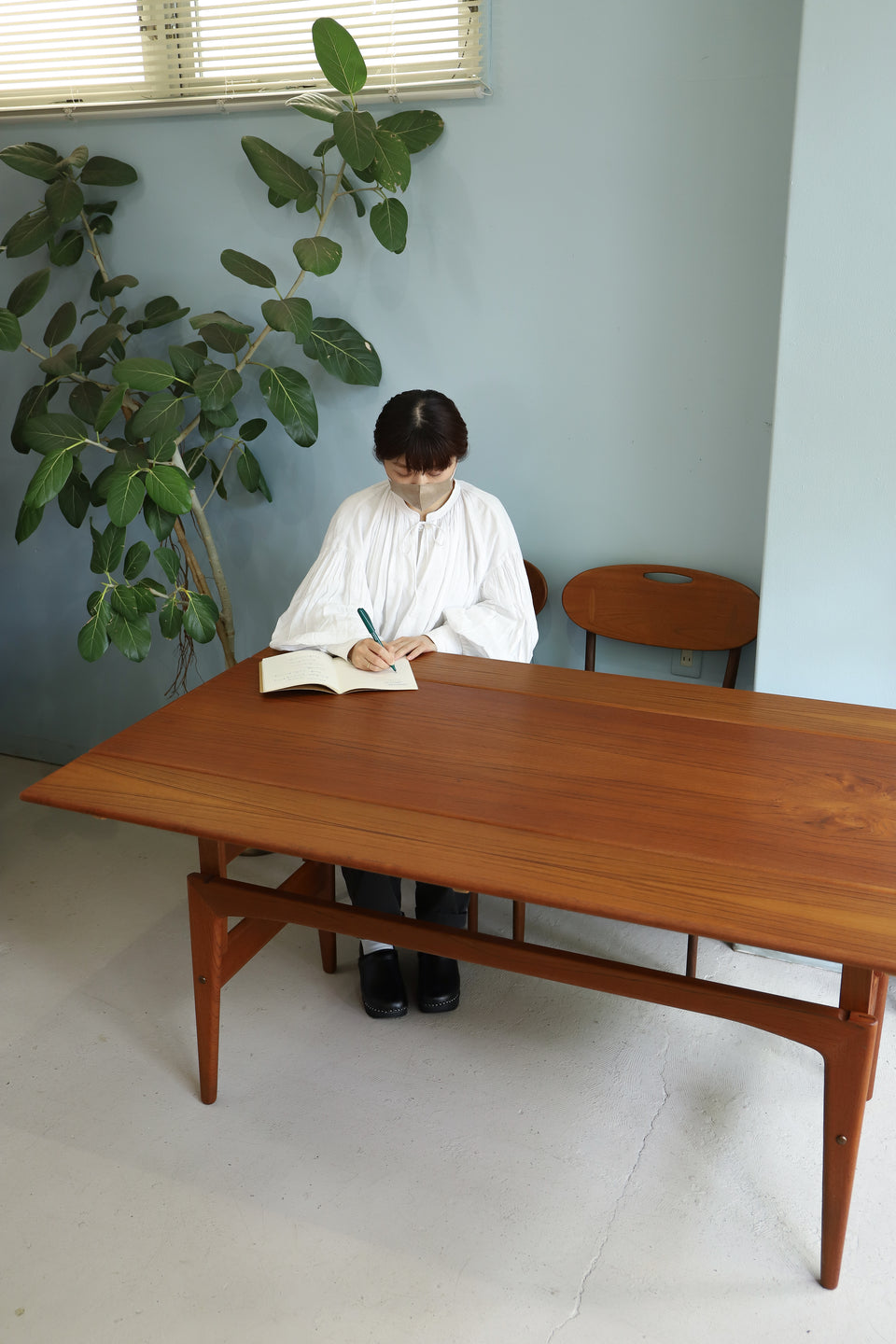 Danish Vintage Elevator Extension Table Trioh Møbler/デンマークヴィンテージ トリオモブラー エレベーター エクステンションテーブル 北欧家具