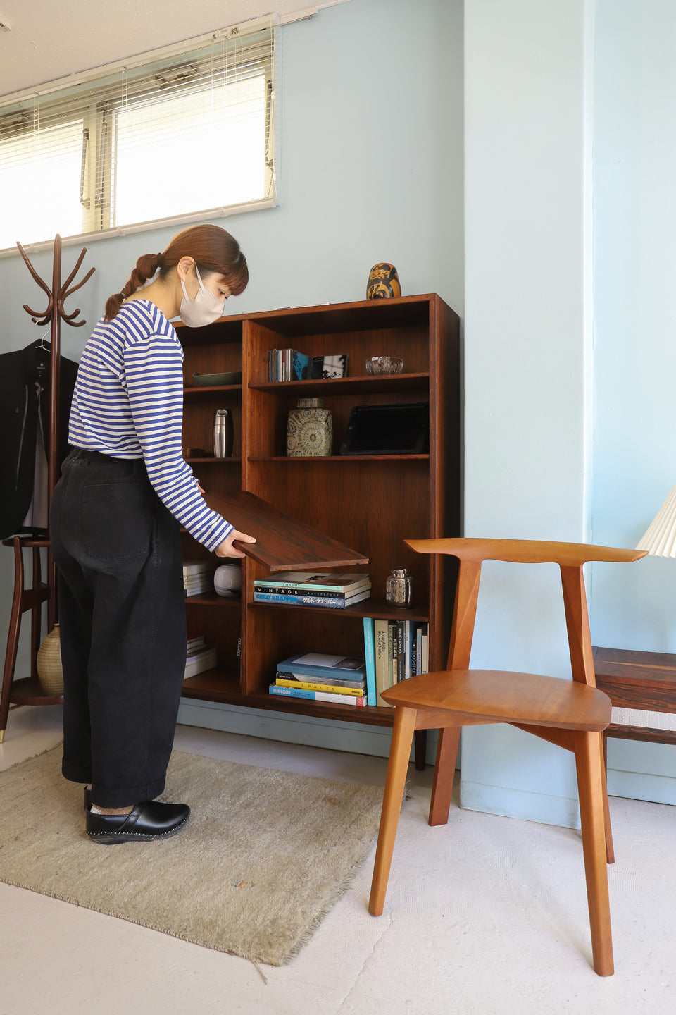 Rosewood Bookcase Omann Jun Møbelfabrik No.6 Danish Vintage/デンマークヴィンテージ ブックケース 本棚 ローズウッド 北欧家具