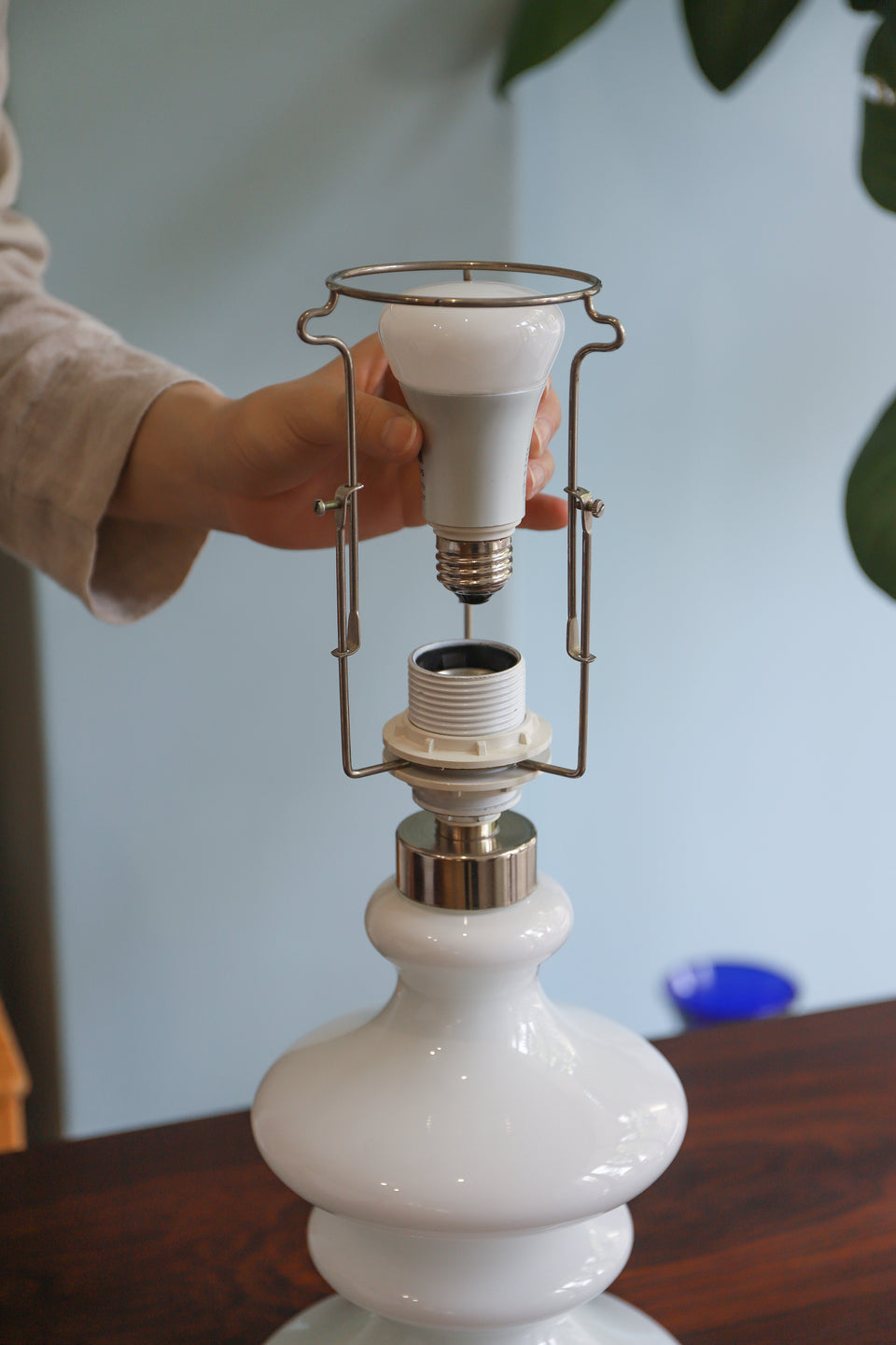 Holmegaard Table Lamp MARY Per Lutken/ホルムガード テーブルランプ マリー ペル・ルッケン 間接照明 デンマーク 北欧インテリア