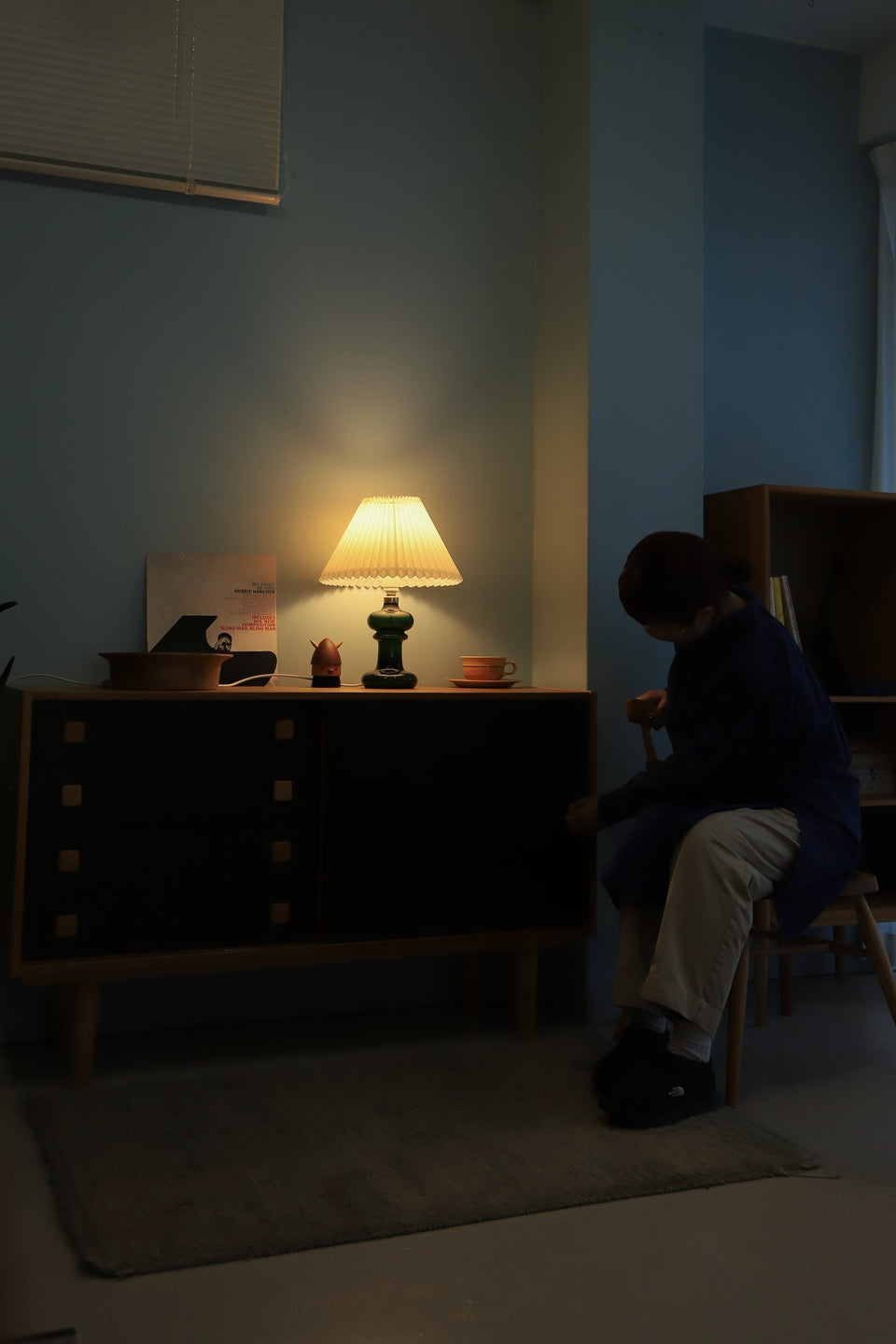 Vintage Holmegaard Table Lamp Granny Green/ホルムガード テーブルランプ グラニー グリーン 間接照明 デンマーク 北欧インテリア