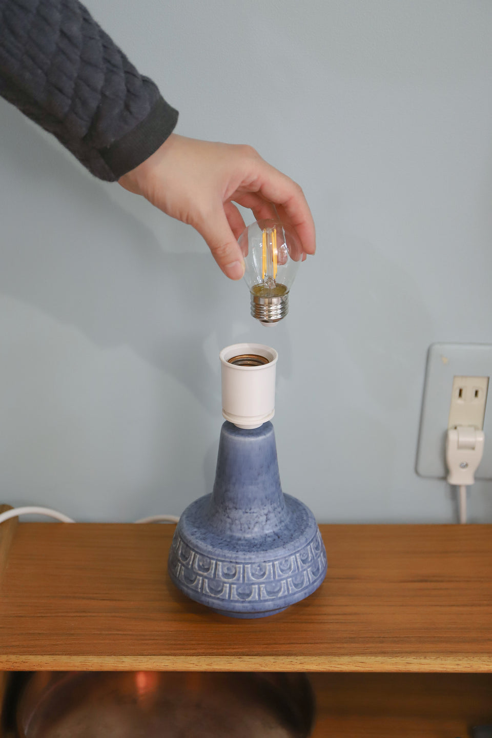 Danish Vintage Søholm Table Lamp Model 1217/スーホルム テーブルランプ デンマークヴィンテージ 間接照明 北欧インテリア