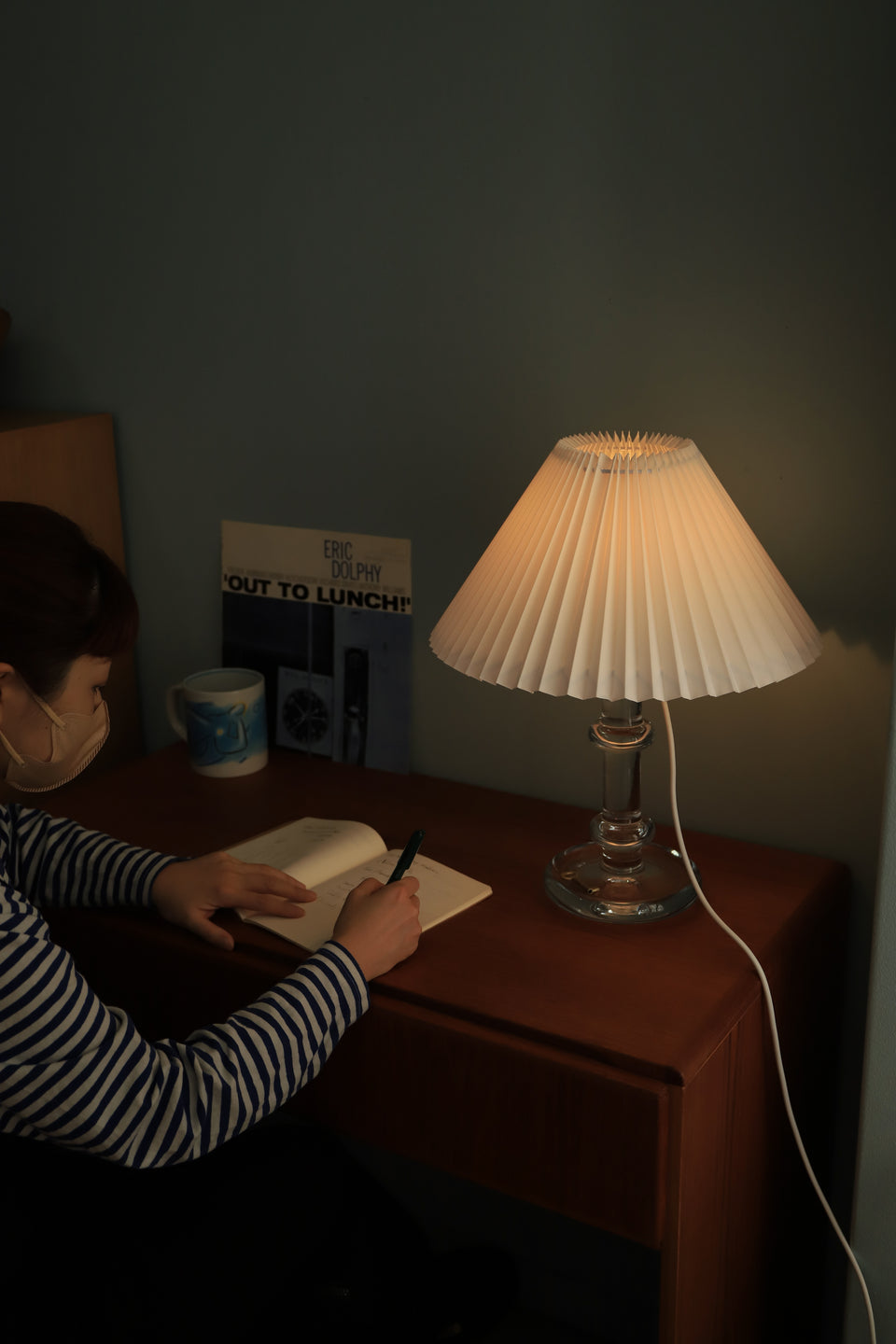 Danish Vintage Holmegaard Sheraton Table Lamp Michael Bang/ホルムガード シェラトン テーブルランプ 間接照明 デンマークヴィンテージ