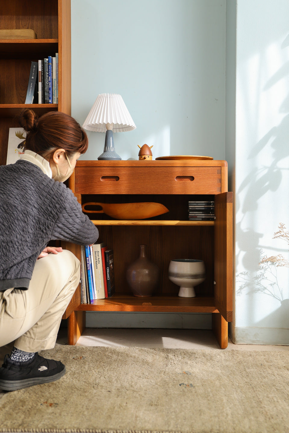 Danish Vintage Niels Bach Møbelfabrik Teakwood Cabinet/デンマークヴィンテージ ニールス・バッハ チーク材 キャビネット 北欧家具