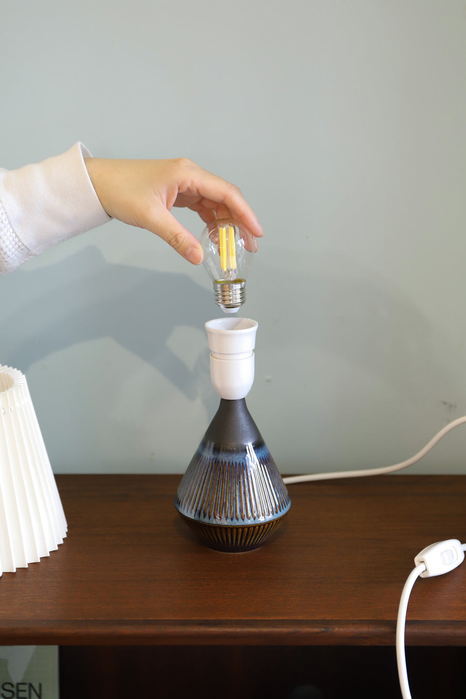 Danish Vintage Søholm Table Lamp Model 994/デンマークヴィンテージ スーホルム テーブルランプ 間接照明 北欧インテリア
