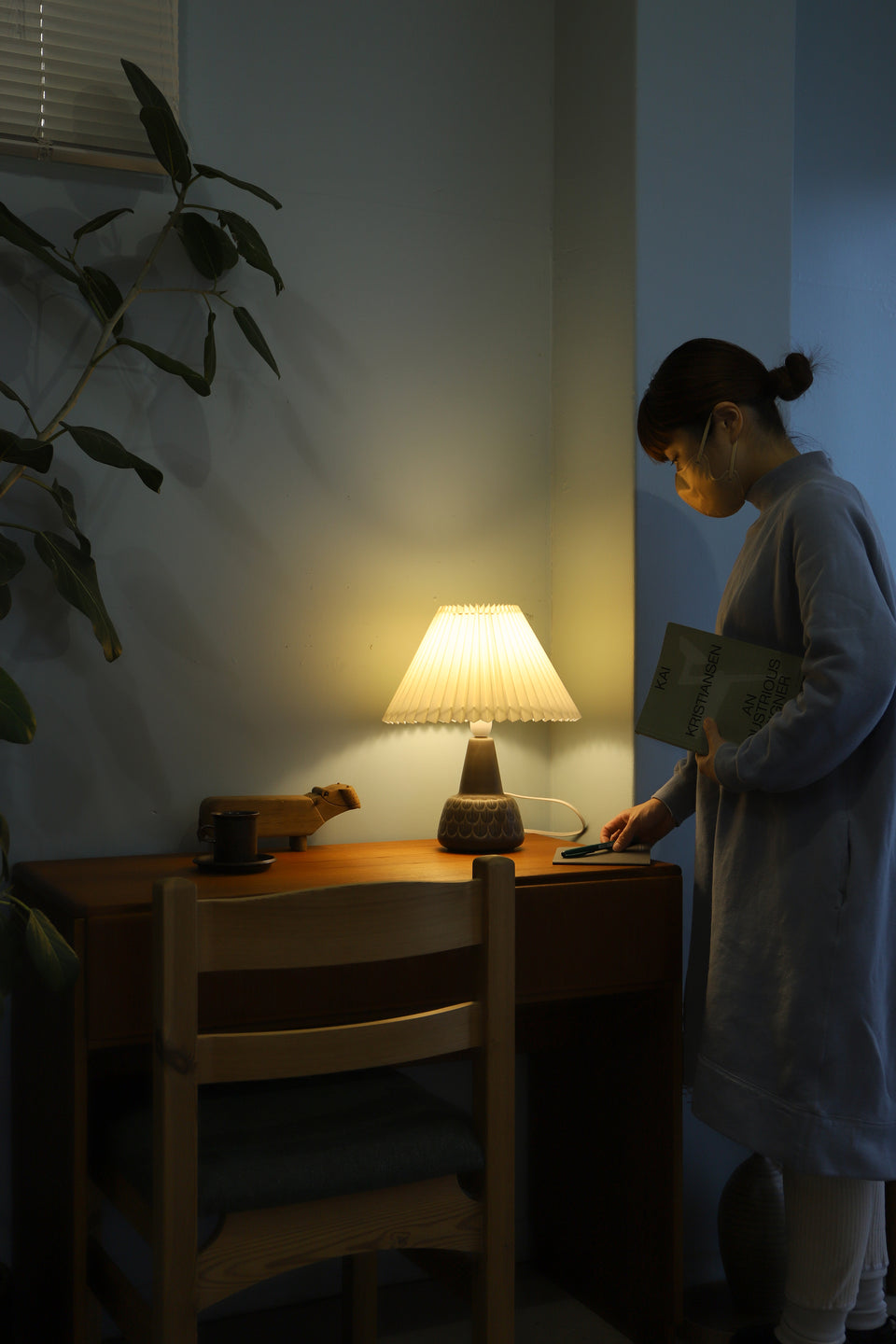 Danish Vintage Søholm Table Lamp Model 1015 Einar Johansen/スーホルム テーブルランプ エイナー・ヨハンセン 間接照明 北欧インテリア デンマークヴィンテージ