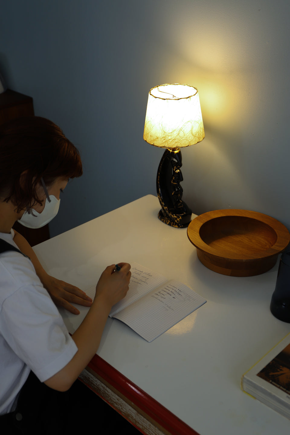 US Vintage Ceramic Dancer Lamp Pair/アメリカヴィンテージ ダンサーランプ ペア 照明 ミッドセンチュリー