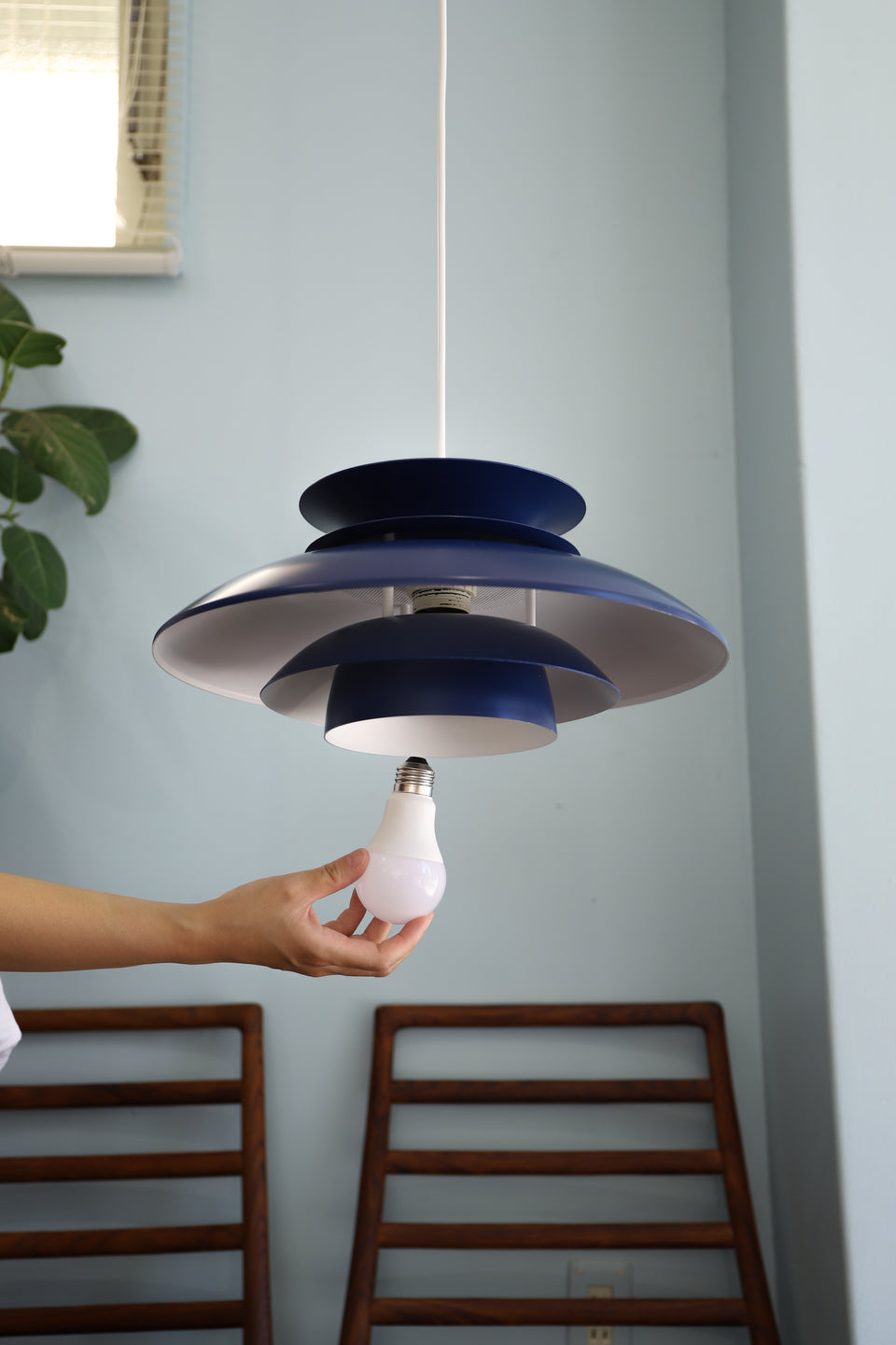 Swiss Vintage Belux Pendant Light/スイスヴィンテージ ベルクス ペンダントライト 照明 北欧デザイン