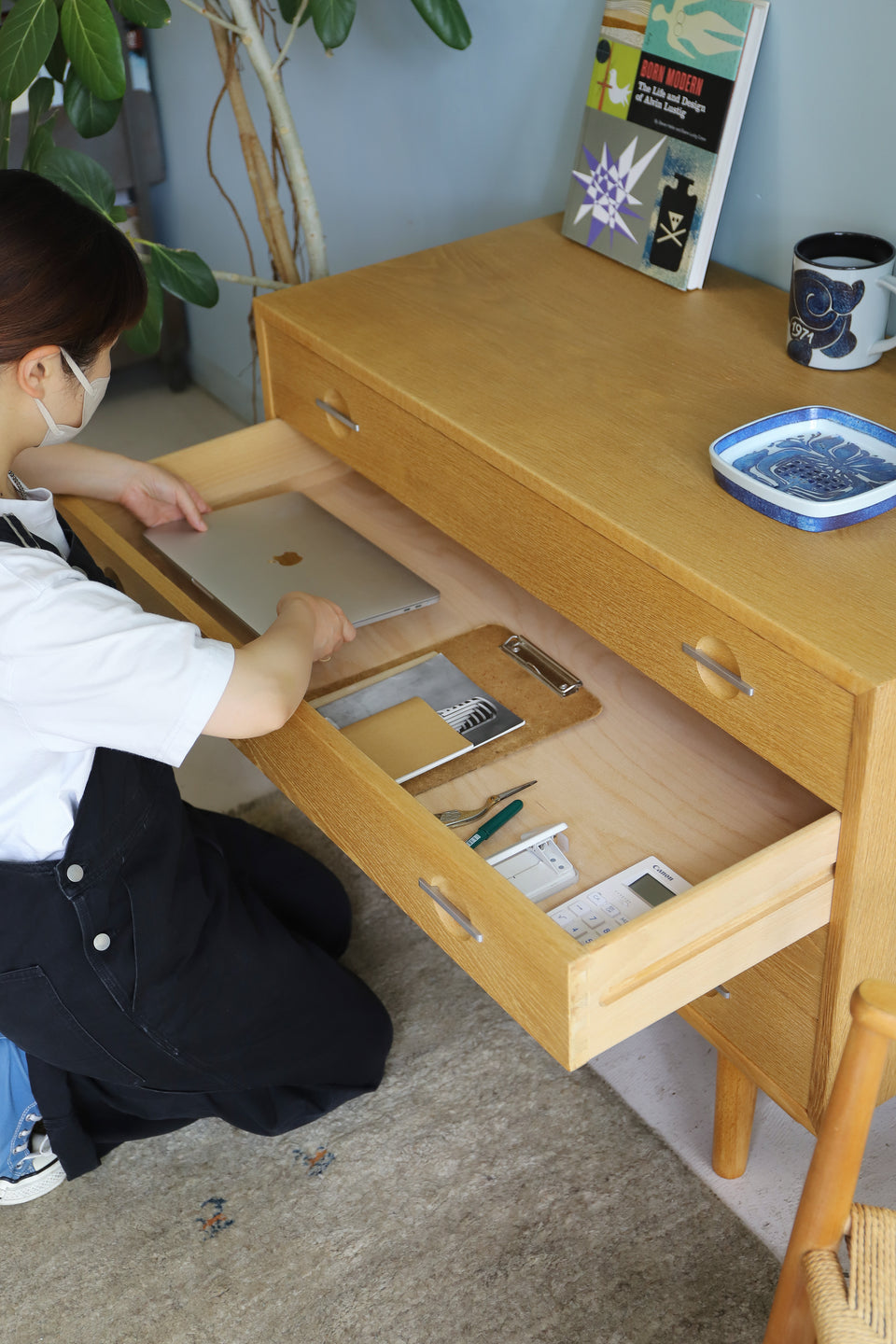 Hans J. Wegner RY100 Chest Oakwood RY MØBLER/ハンス・J・ウェグナー チェスト オーク材 デンマークヴィンテージ 北欧家具
