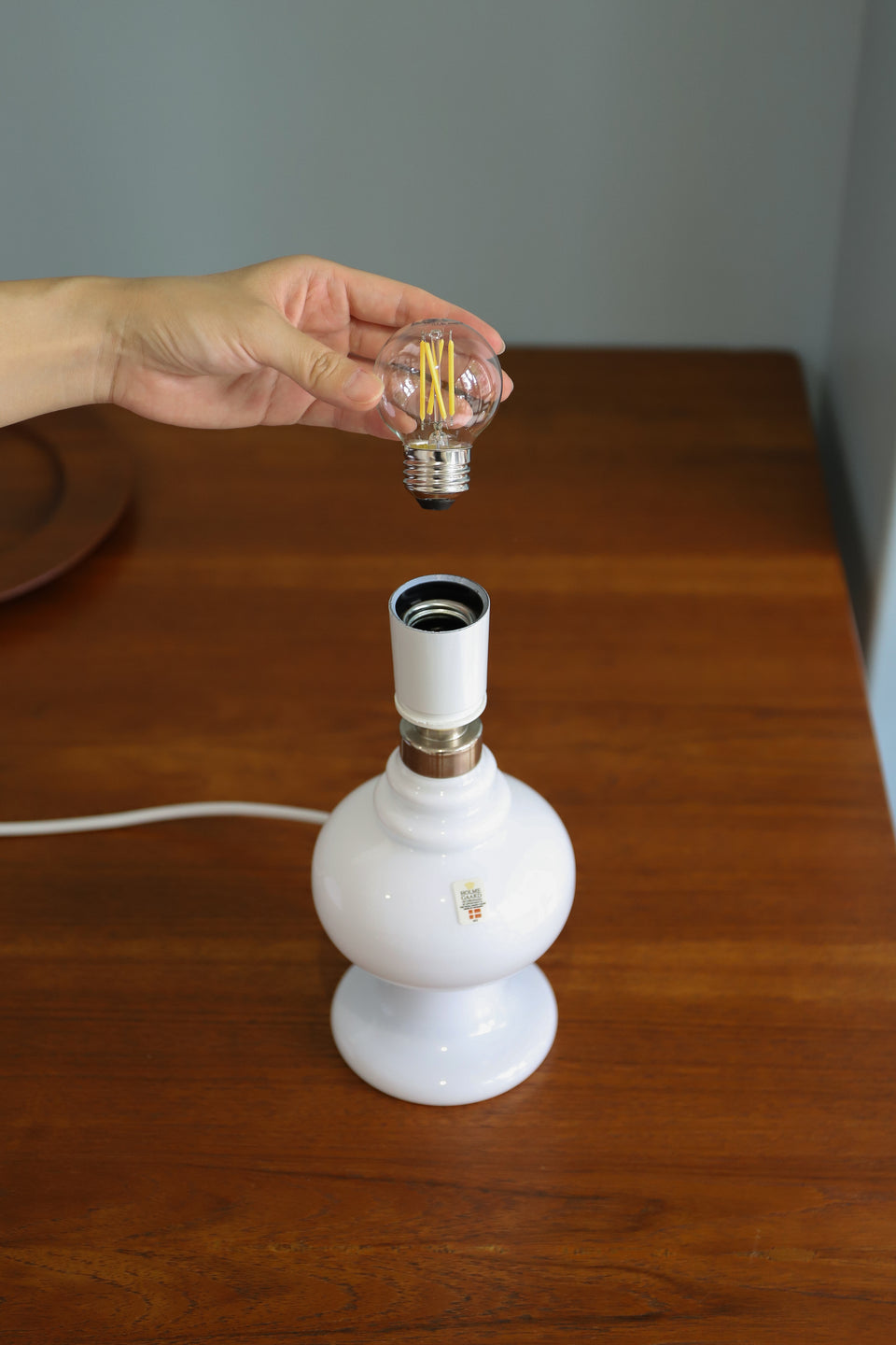 Holmegaard Table Lamp Monique Danish Vintage/ホルムガード テーブルランプ モニーク デンマークヴィンテージ 間接照明 北欧インテリア