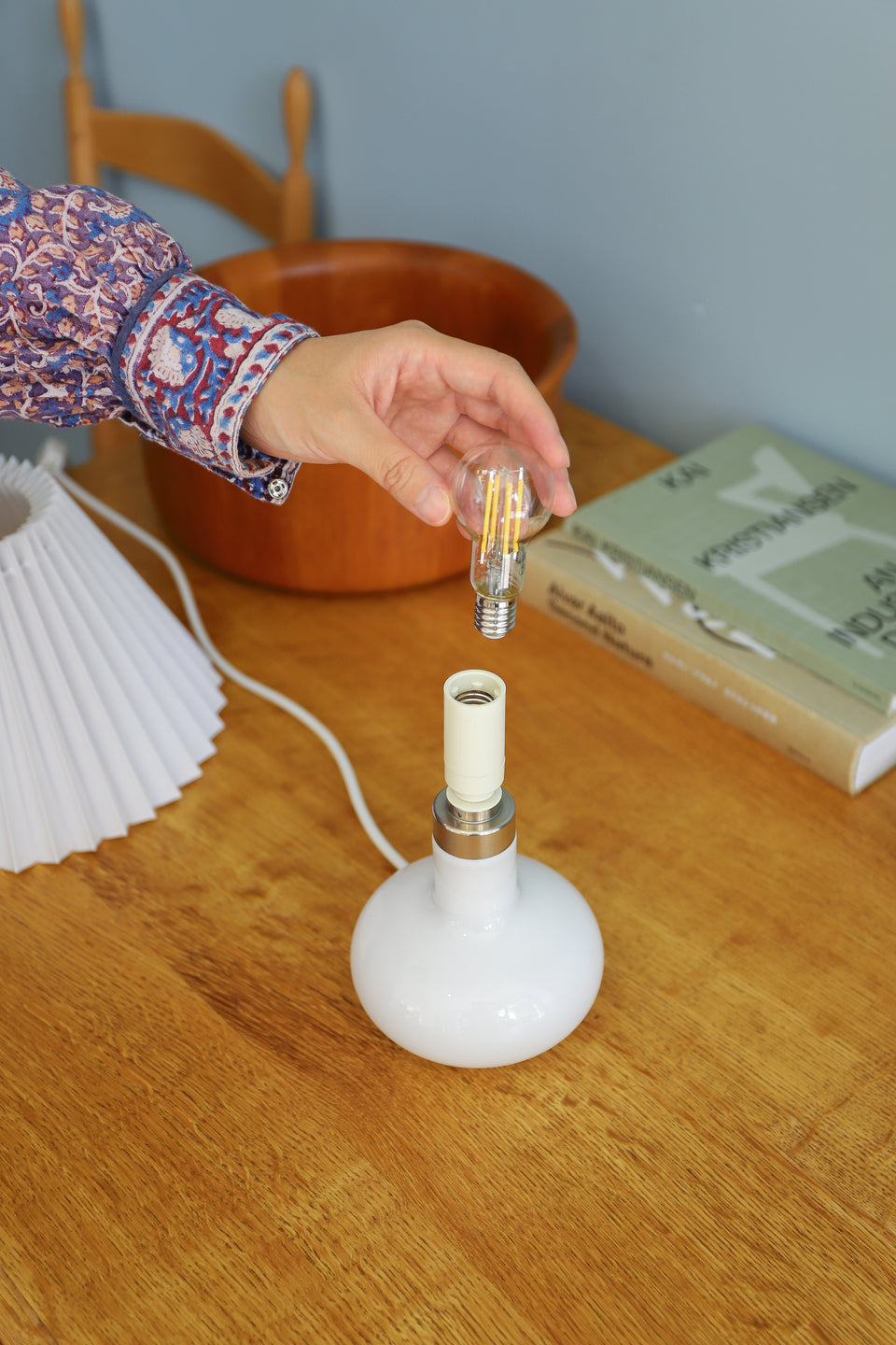 Holmegaard Table Lamp Carol Danish Vintage/デンマークヴィンテージ ホルムガード テーブルランプ キャロル シセ・ヴェアナー 北欧インテリア