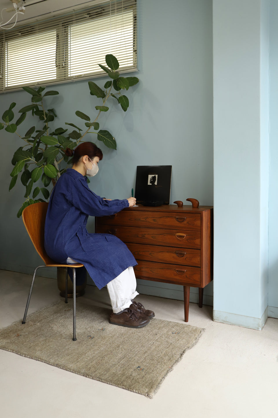Feldballes Møbelfabrik Kai Kristiansen 4Drawer Chest Rosewood/カイ・クリスチャンセン 4段チェスト ローズウッド材 デンマークヴィンテージ 北欧家具