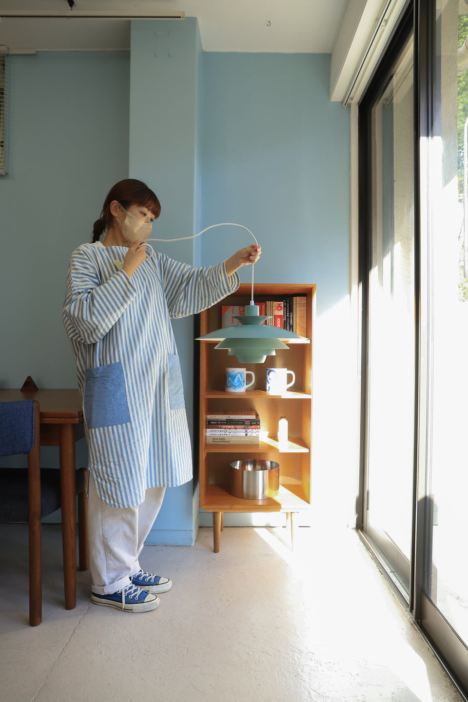 Jeka Alexia 8079-H Pendant Light Danish Vintage/デンマークヴィンテージ ジェカ ペンダントライト 照明 グリーン 北欧インテリア