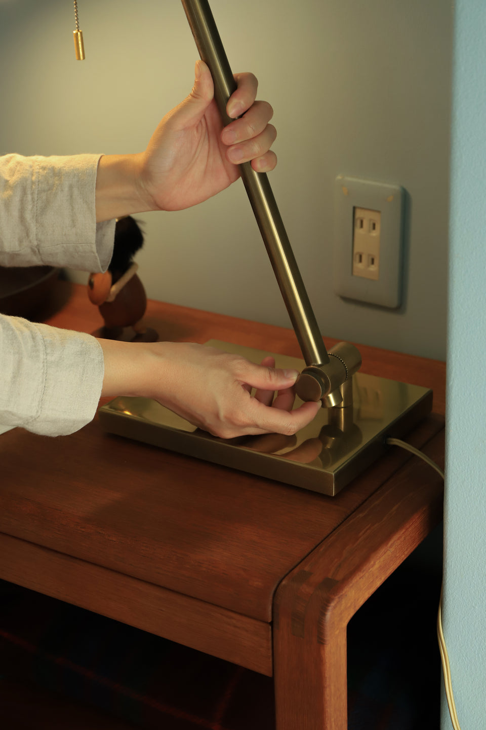 Frederick Cooper Brass Desk Lamp/フレデリッククーパー デスクランプ 真鍮 間接照明