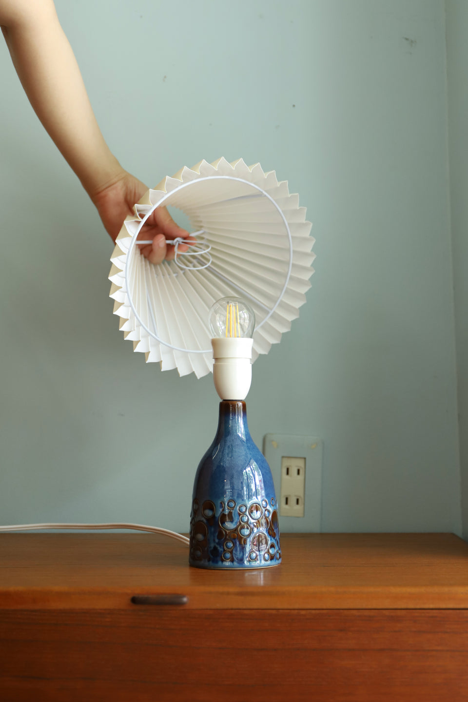 Danish Vintage Søholm Table Lamp Model 966-2/デンマークヴィンテージ スーホルム テーブルランプ 間接照明 北欧インテリア