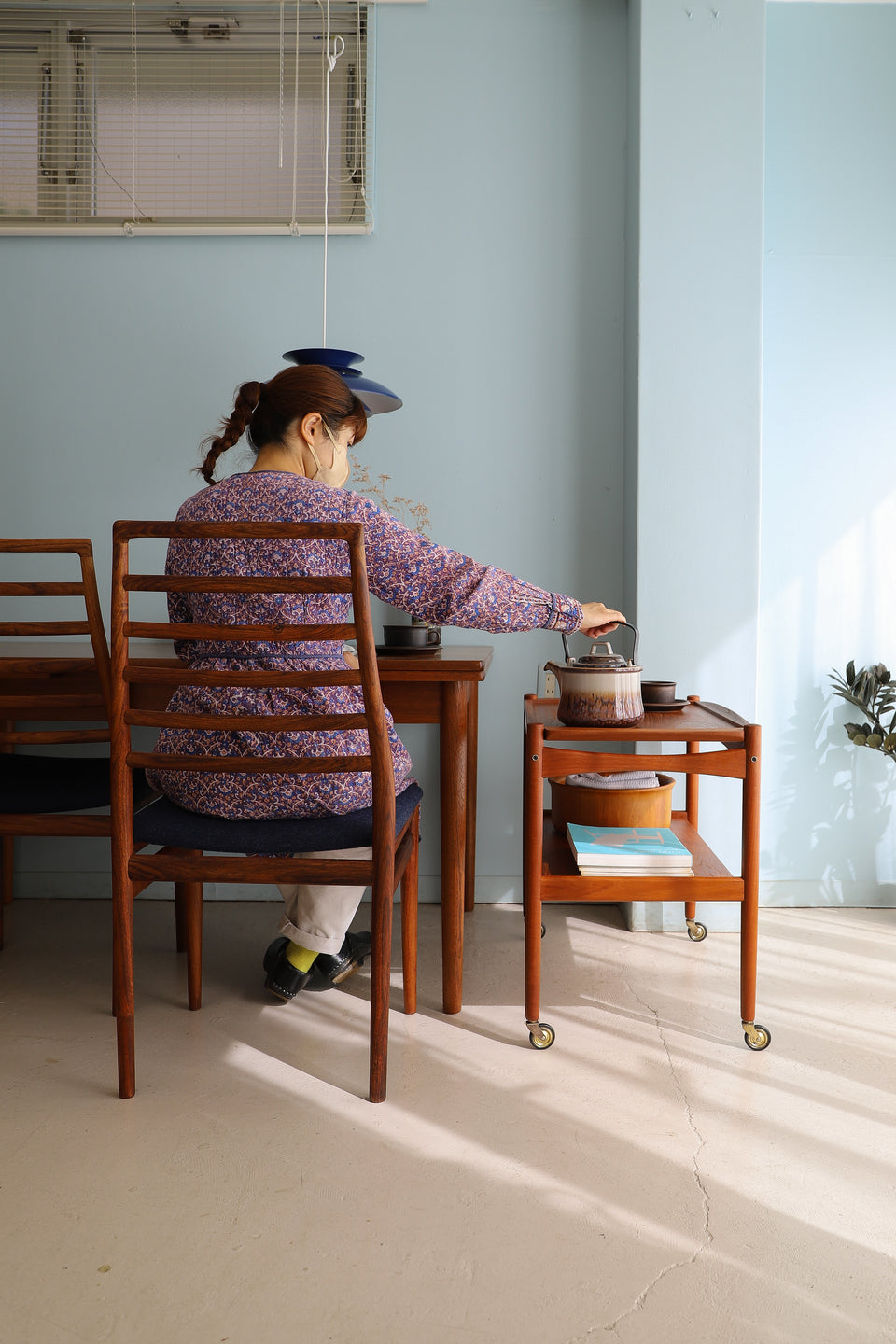 Danish Vintage Poul Hundevad Serving Trolley/デンマークヴィンテージ サービングトロリー ワゴン バーカート ポール・ハンデバッド 北欧家具