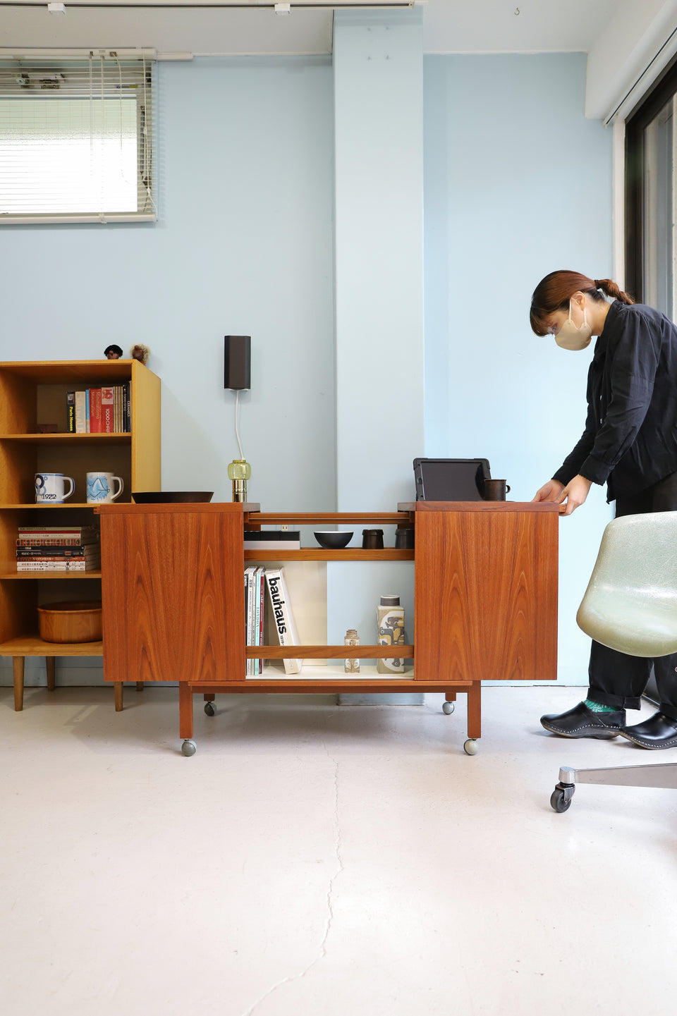 Danish Vintage Vantinge Møbelindustri Side Board Cabinet Trolley/デンマークヴィンテージ サイドボードキャビネット トロリー 北欧家具