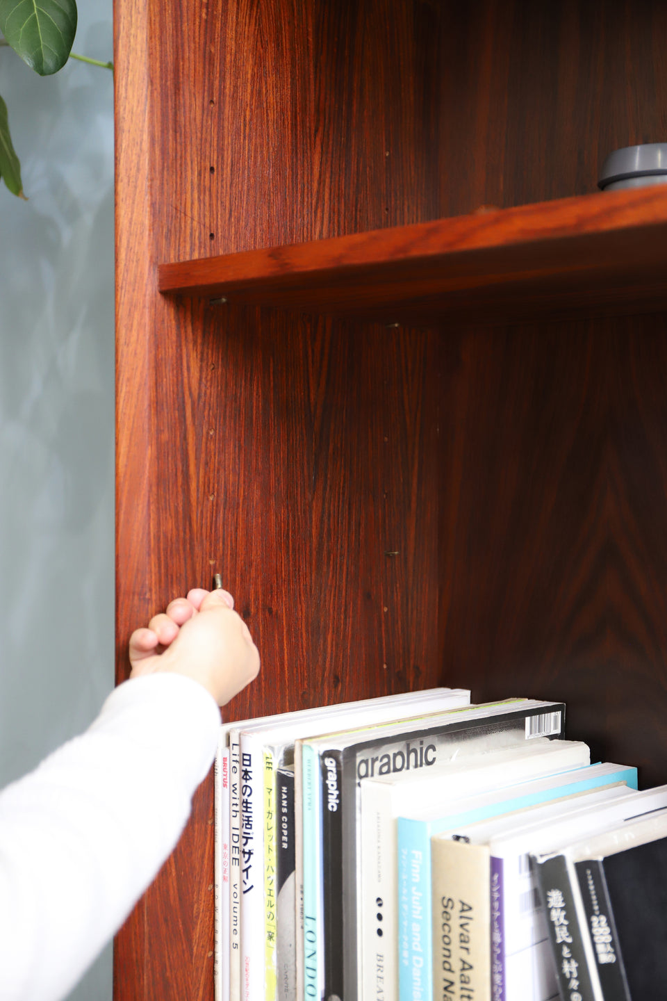 Rosewood Bookcase Shelf Danish Vintage/デンマークヴィンテージ ブックケース 本棚 ローズウッド 北欧家具