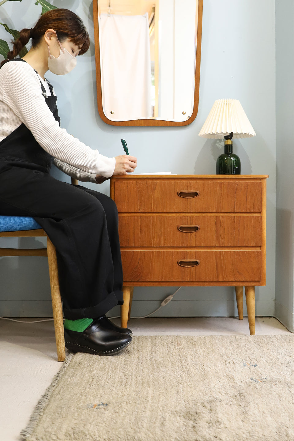 Swedish Vintage 3Drawers Chest Teakwood/スウェーデンヴィンテージ 3段 チェスト チーク材 北欧家具