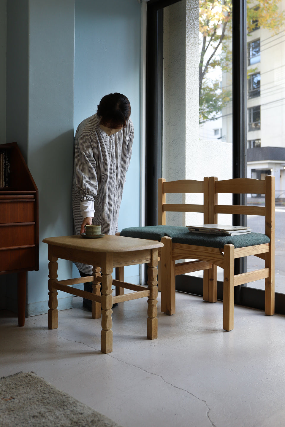 Pinewood Dining Chair Danish Vintage/デンマークヴィンテージ ダイニングチェア パイン材 椅子 北欧家具