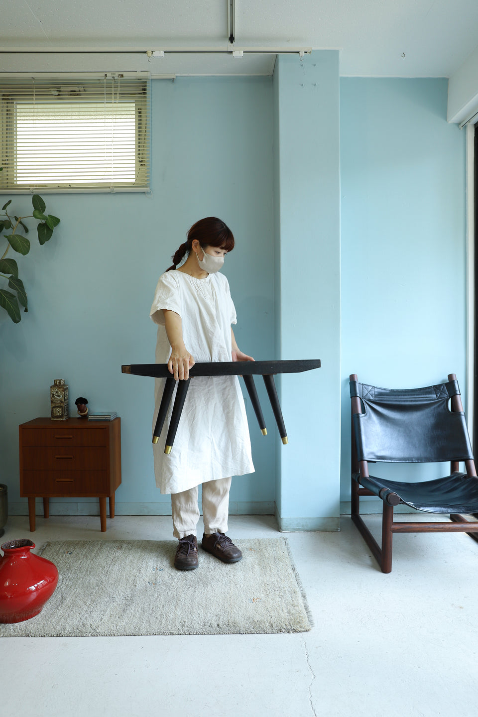 Japanese Vintage Low Table Board/ジャパンヴィンテージ ローテーブル ローボード レトロモダン