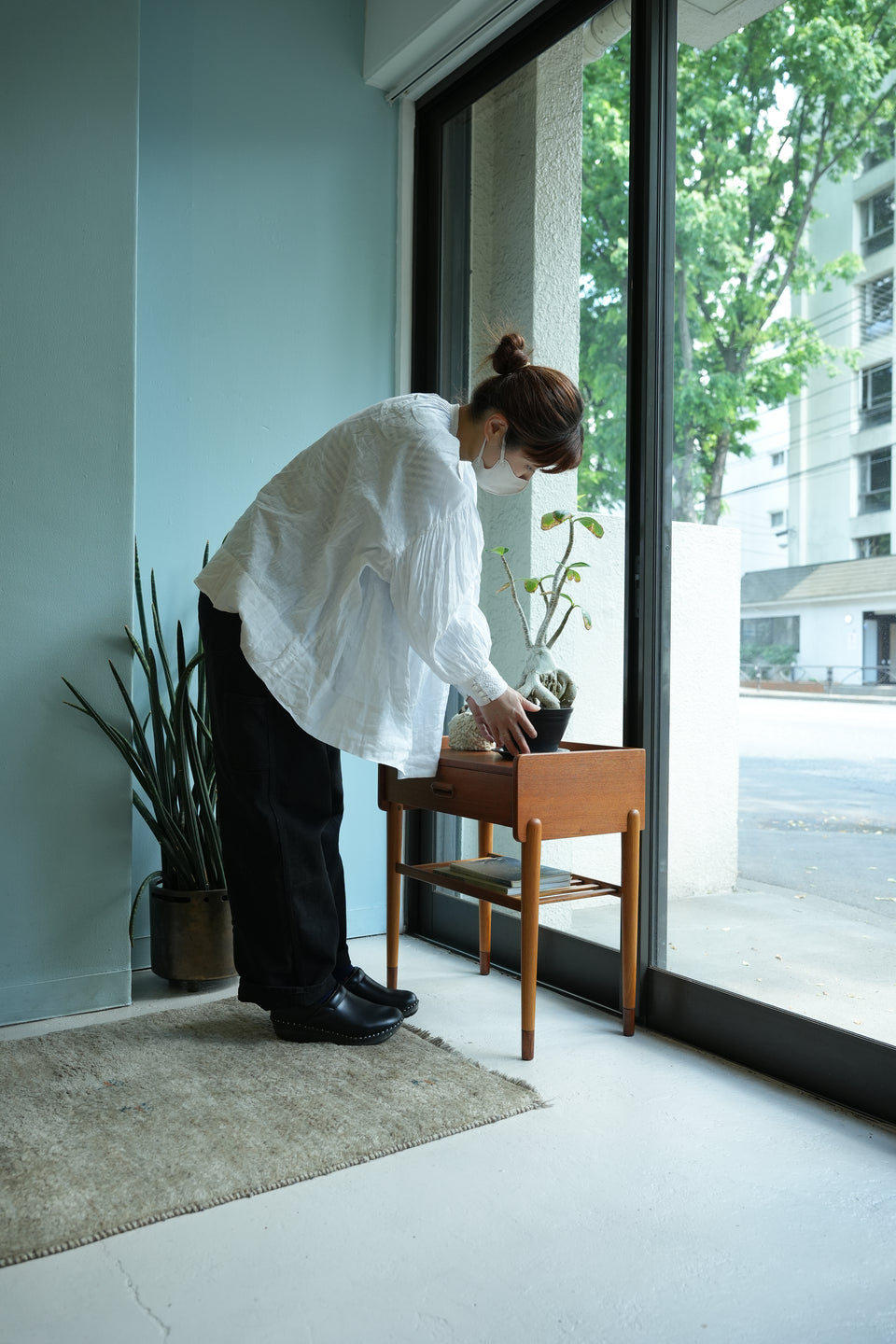 Omann Jun Møbelfabrik Bed Side Chest/デンマークヴィンテージ ベッドサイドチェスト 北欧家具
