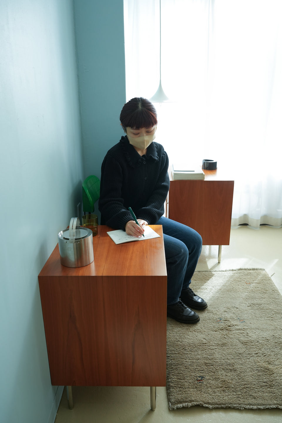 Punt Mobles Shutter Small Cabinet/スモールキャビネット 蛇腹扉 スペイン家具