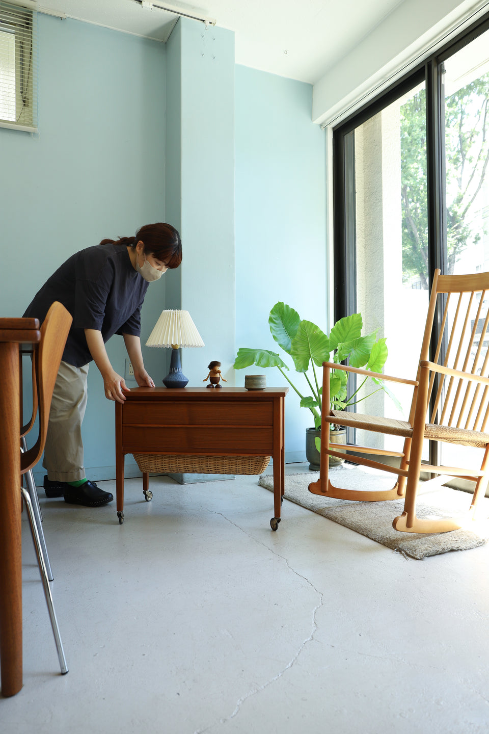 Sewing Wagon Table Danish Vintage/デンマークヴィンテージ ソーイングワゴン サイドテーブル 北欧家具