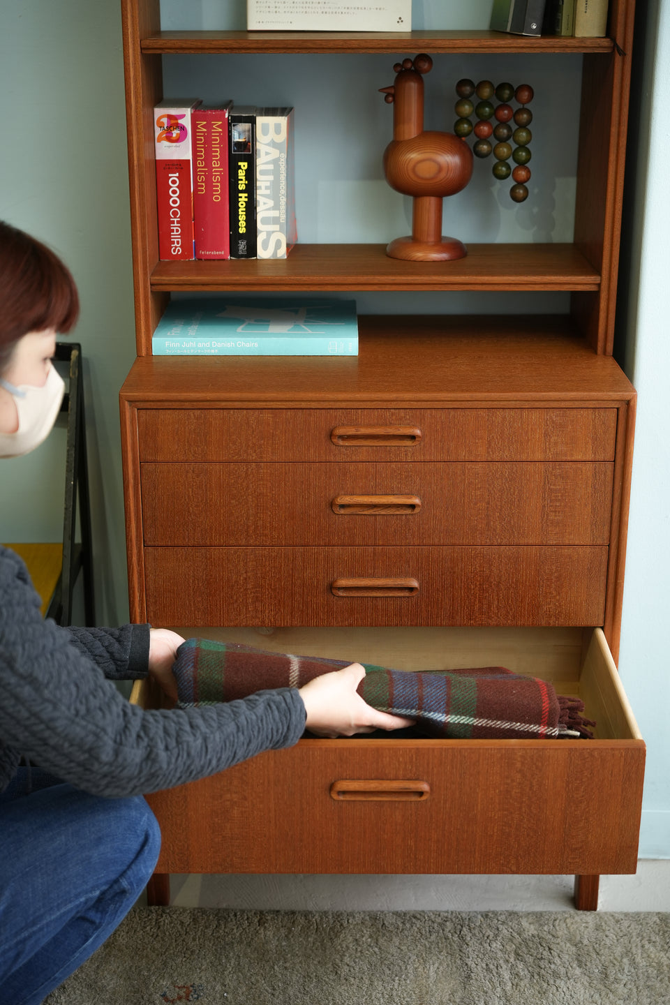 Swedish Vintage Open Shelf Bookcase/スウェーデンヴィンテージ オープンシェルフ ブックケース 北欧家具