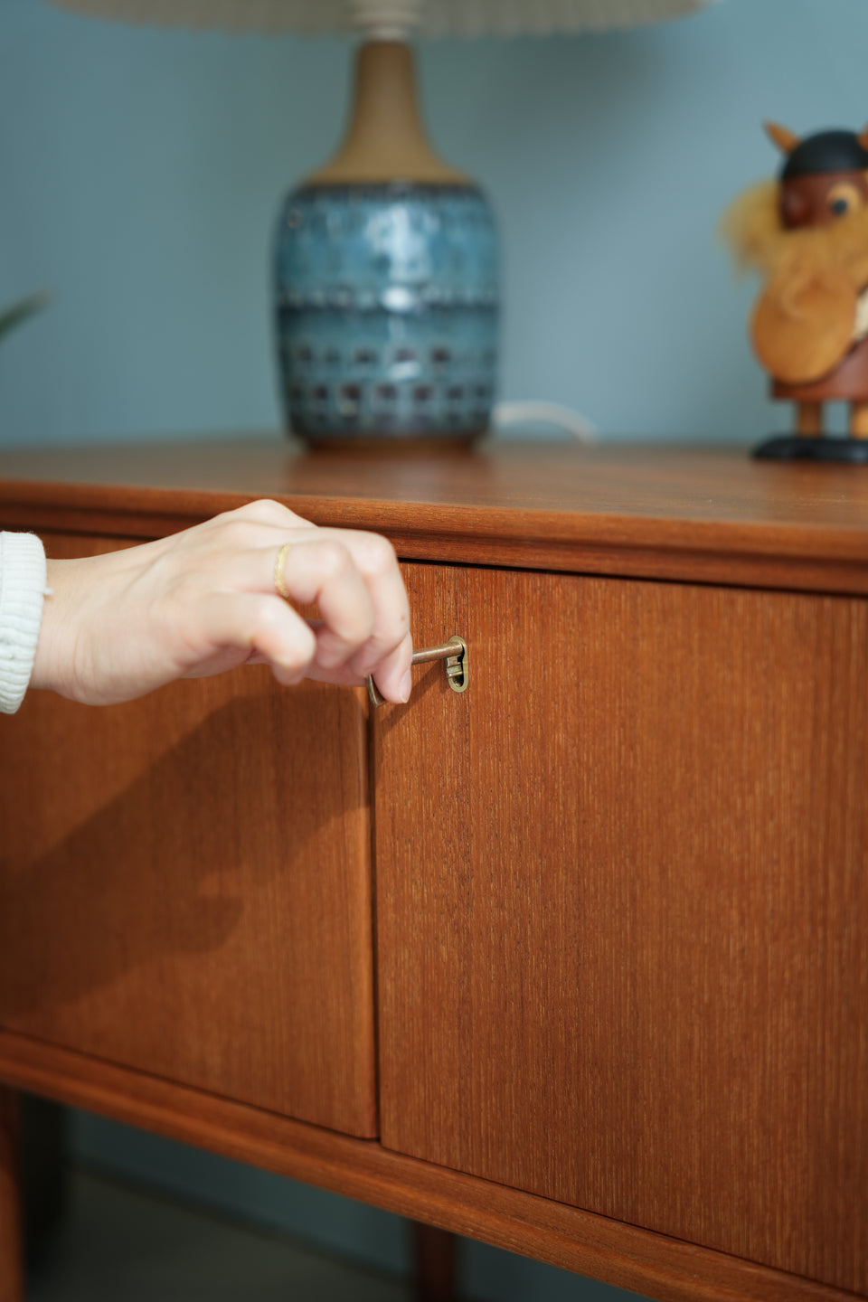 Swedish Vintage Low Board Cabinet/スウェーデンヴィンテージ ローボード キャビネット 北欧家具