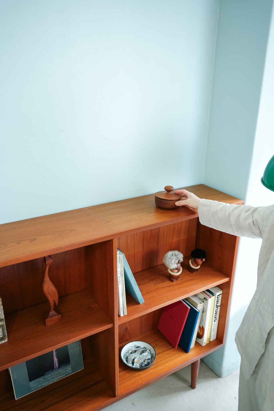 Teakwood Bookcase Shelf Danish Vintage/デンマークヴィンテージ ブックケース シェルフ チーク材
