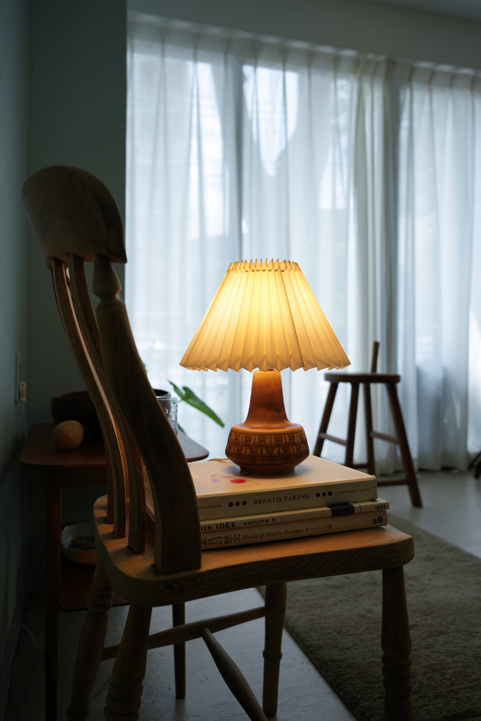 Vintage Soholm Table Lamp Model 1217 Brown/テーブルランプ スーホルム ブルー デンマークヴィンテージ 照明 北欧インテリア