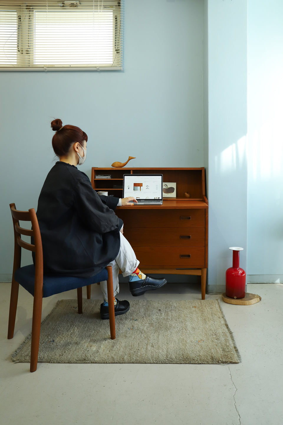 Writing Bureau Danish Vintage/デンマークヴィンテージ ライティングビューロー 北欧家具