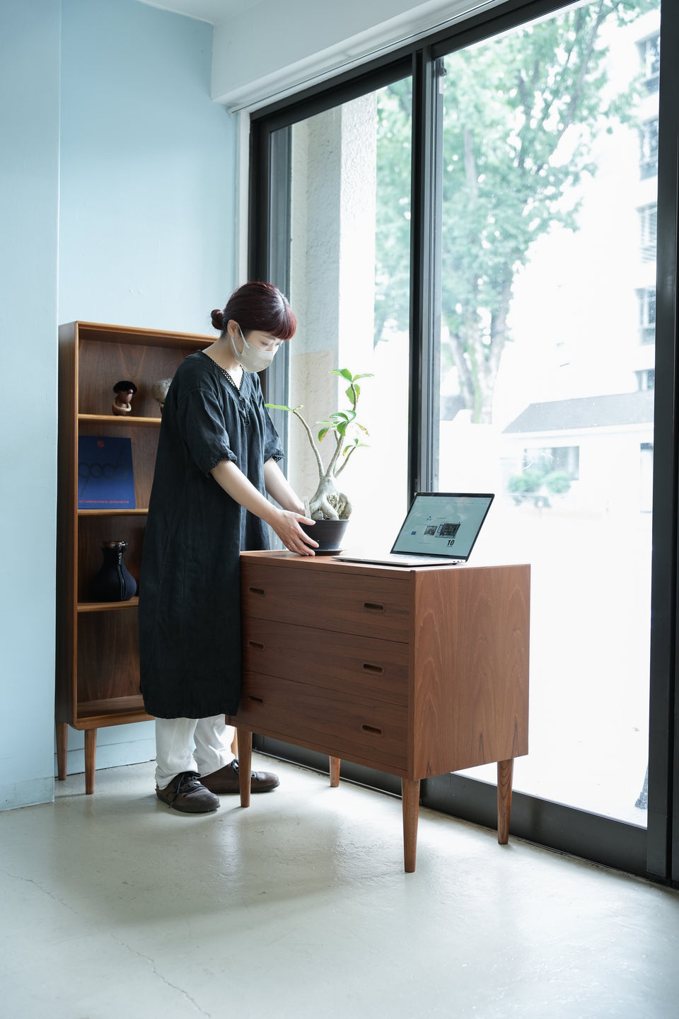 3drawer Teak Chest Danish Vintage/デンマークヴィンテージ 3段チェスト チーク材