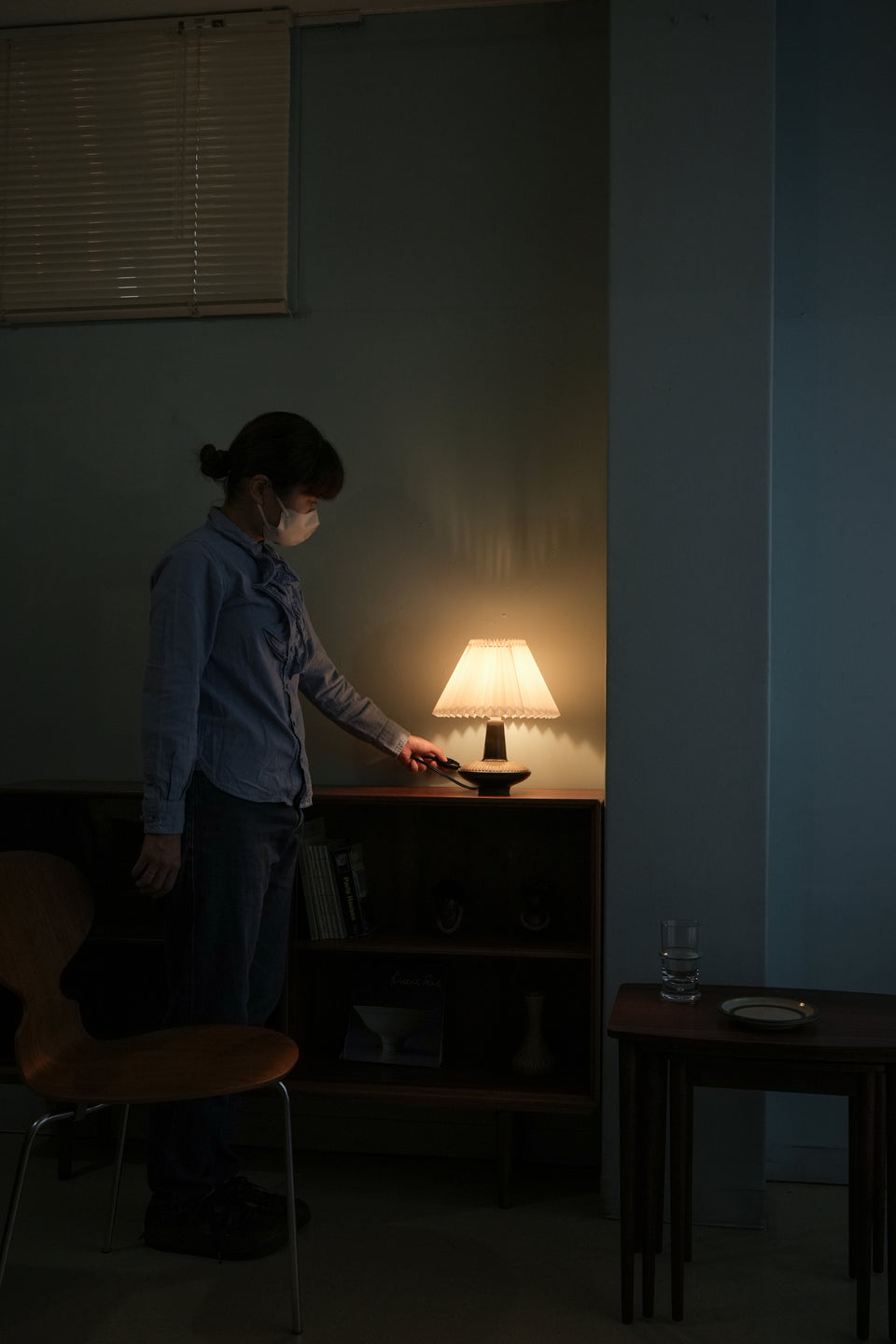 Soholm Table Lamp Olive Green/スーホルム テーブルランプ 照明 デンマークヴィンテージ