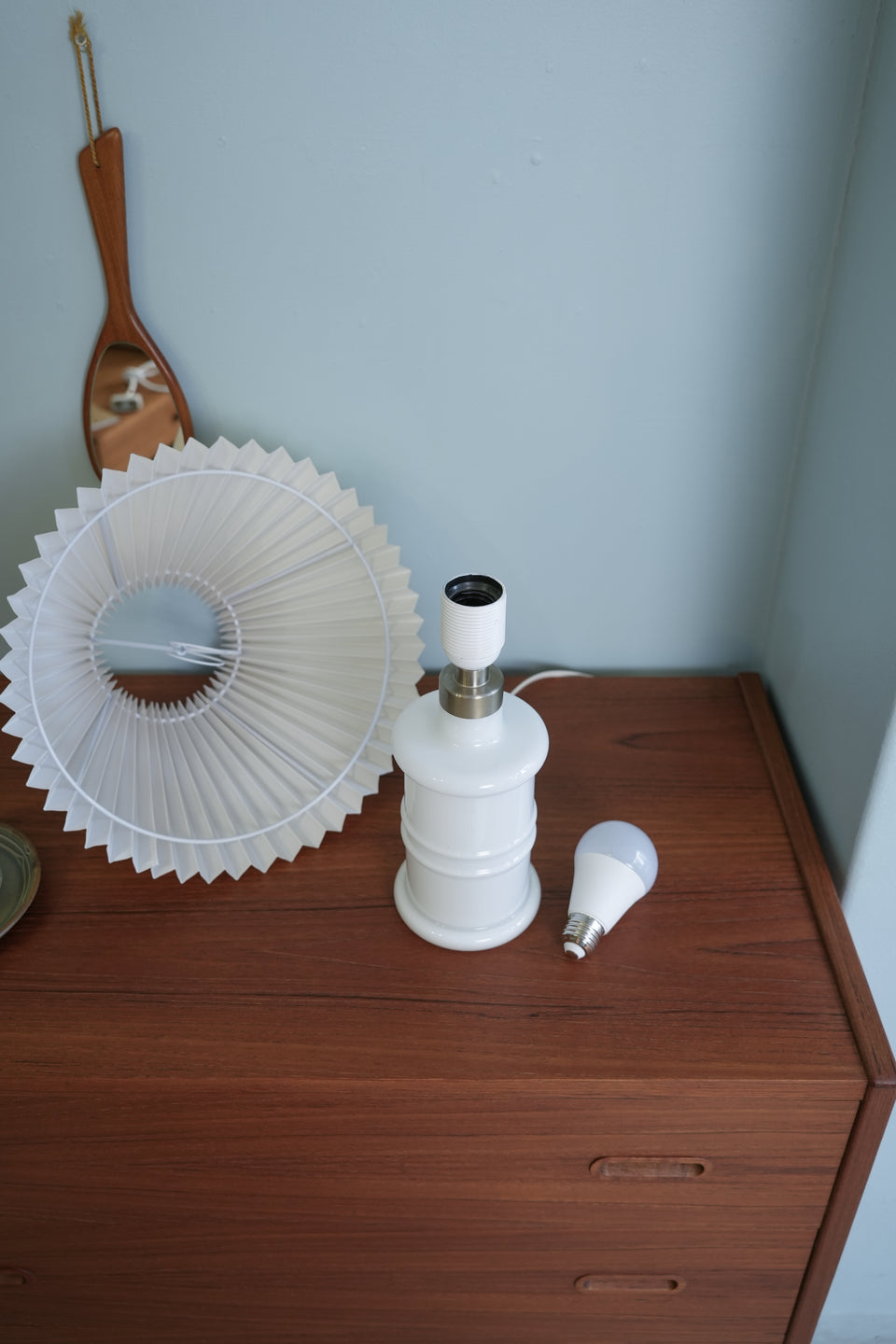 Vintage Holmegaard Table Lamp Apoteker/ホルムガード テーブルランプ シセ・ヴェアナー デンマークヴィンテージ