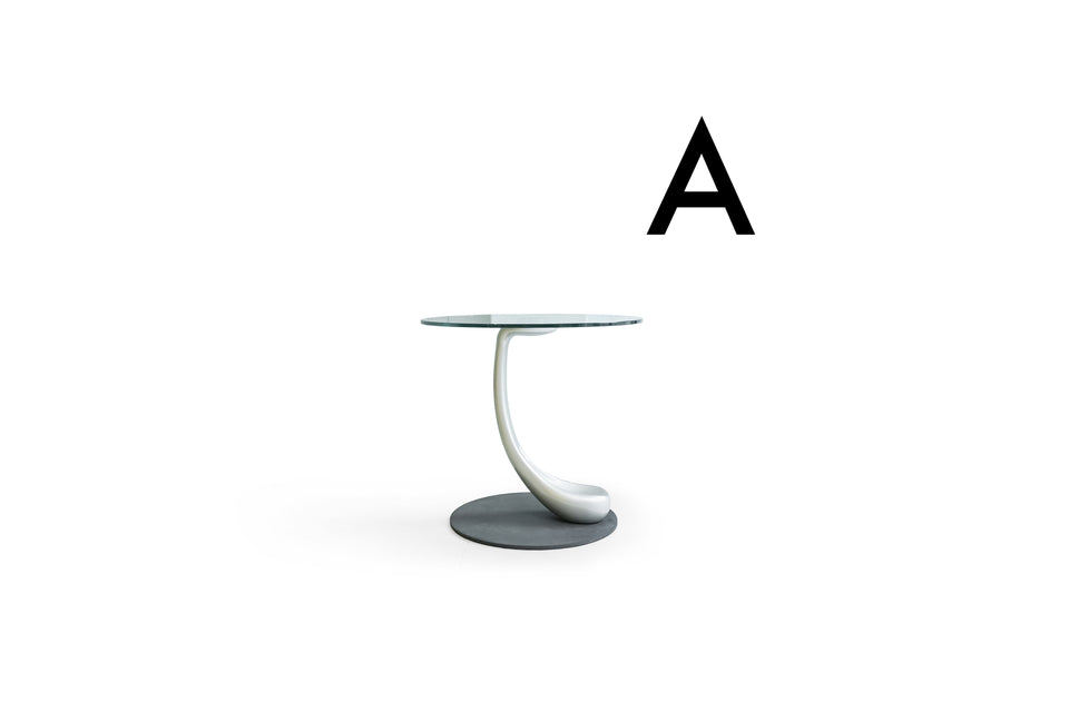Naos Papillon Glass Table Made in Italy/ナオス ガラステーブル イタリアンモダン