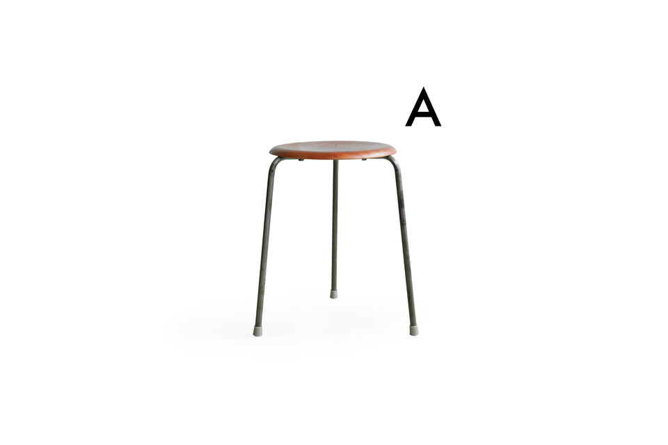 Danish Vintage Plywood Stacking Stool/デンマークヴィンテージ スツール プライウッド