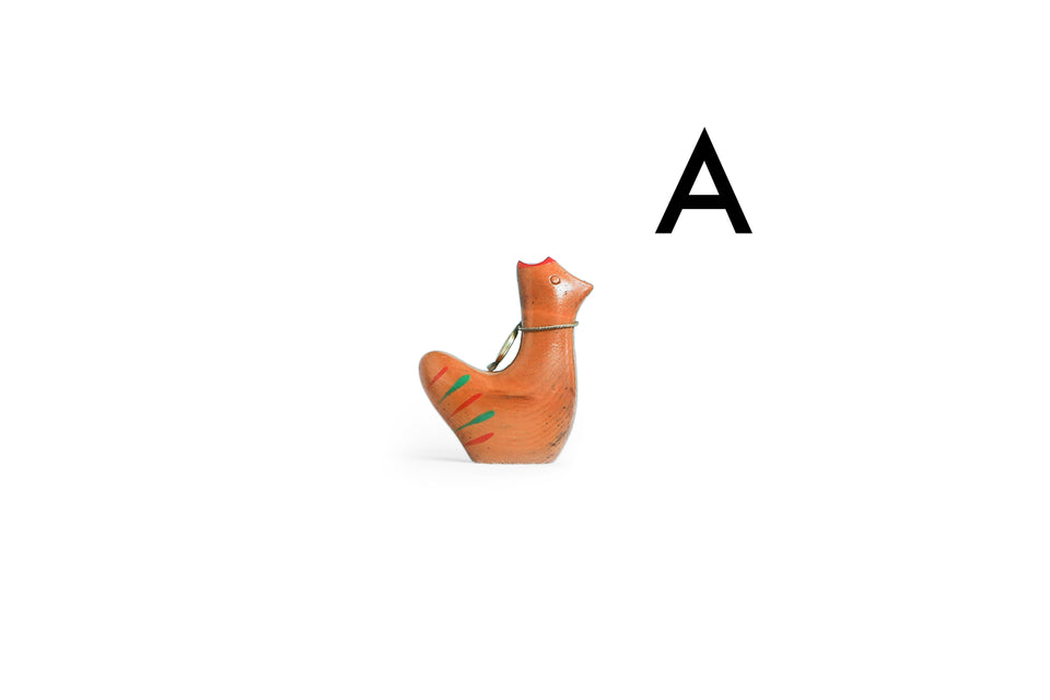 Swiss Vintage Wooden Toy Bird Antonio Vitali/アントニオ・ヴィターリ 木製玩具 ニワトリ ヒヨコ スイス ヴィンテージインテリア