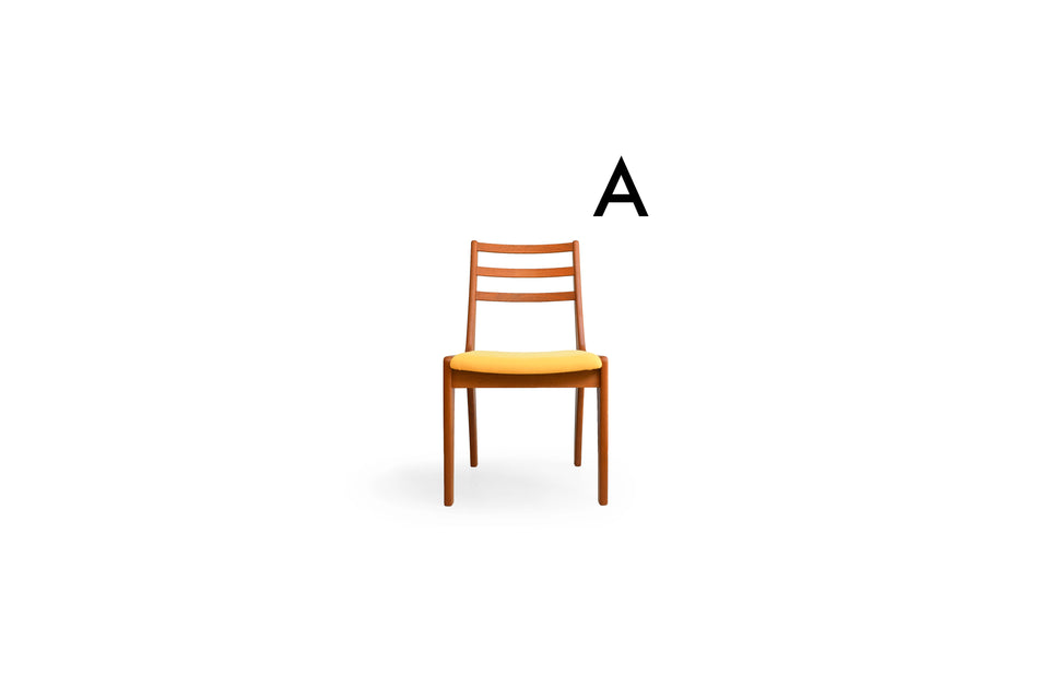 Vintage Rudder Back Dining Chair Teakwood/ヴィンテージ ダイニングチェア ラダーバック チーク材 北欧デザイン